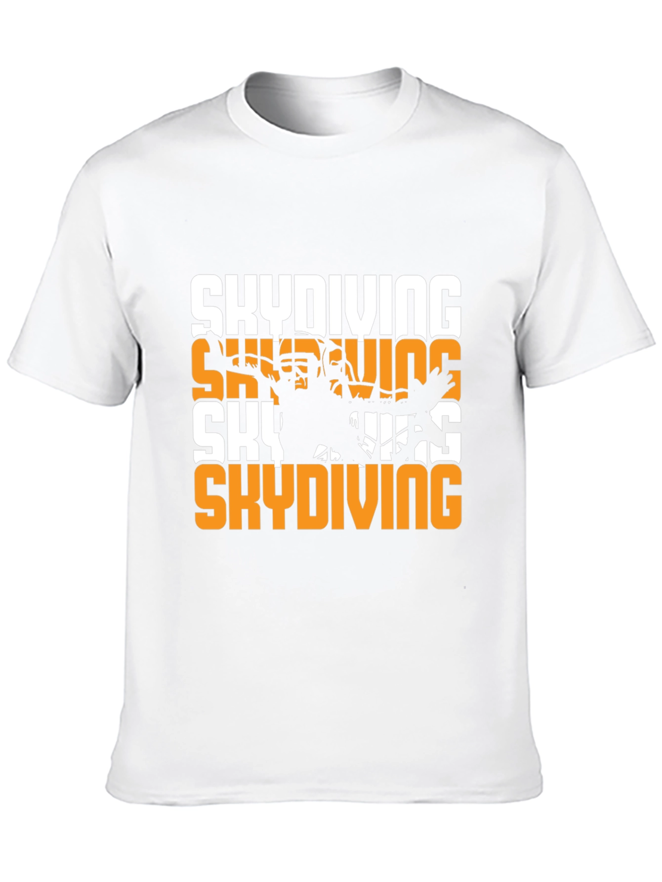 Black Skydiving Graphic Tee - Extreme Sportswear view 10