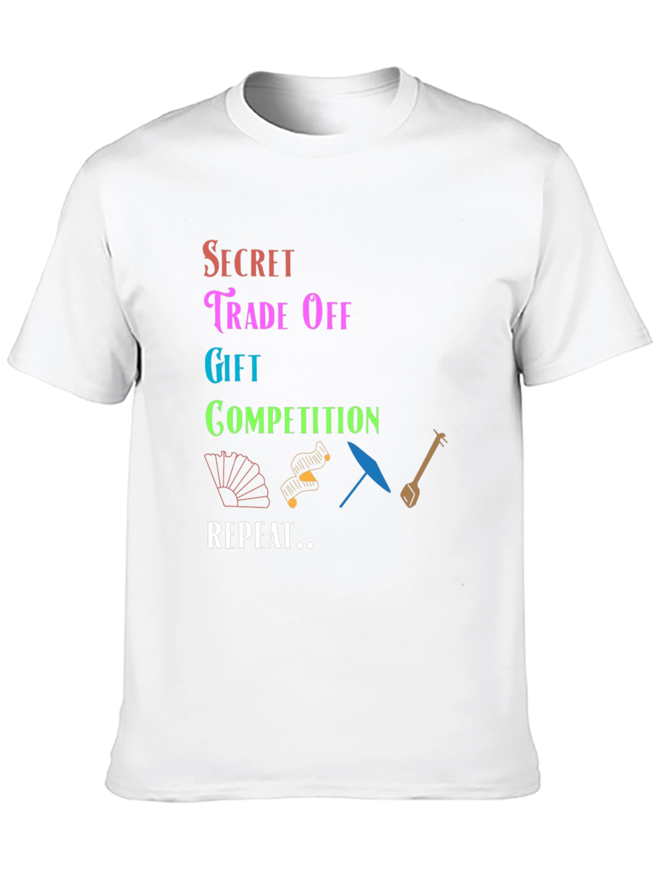 Black Secret Trade Off T-Shirt Gift Competition Repeat view 10