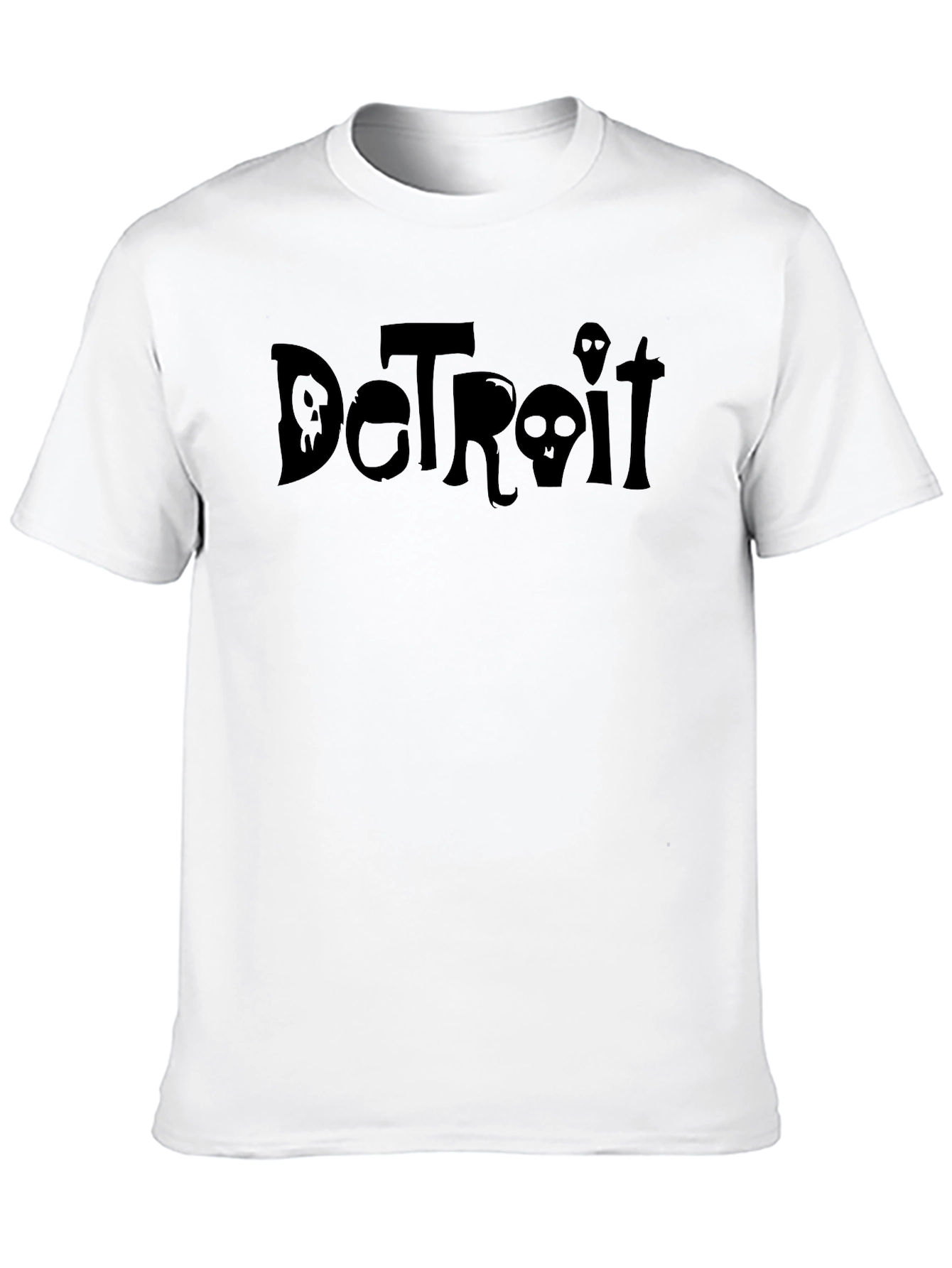 Black Detroit Graphic Tee - Dark Humor view 10