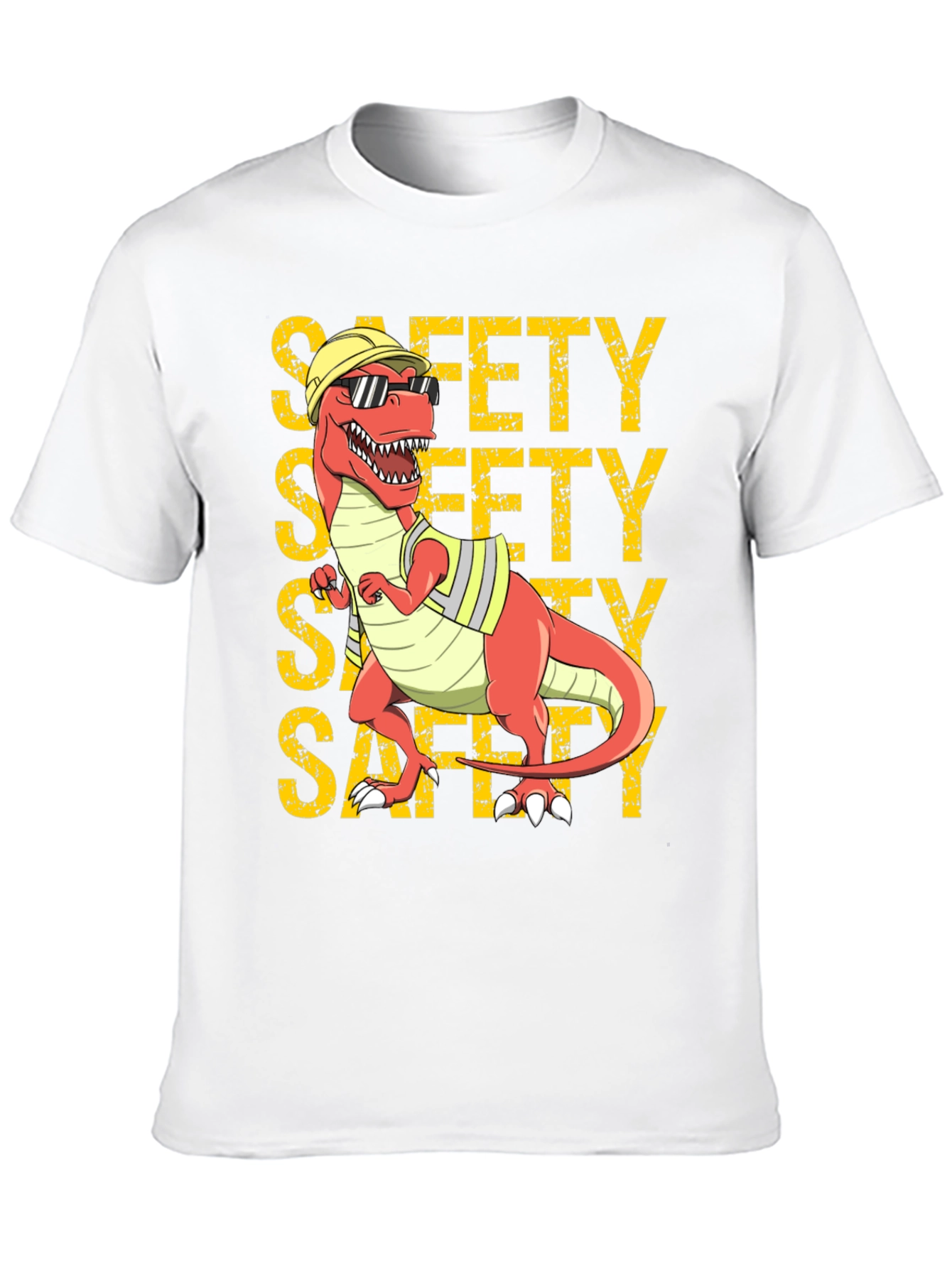 Black Safety Dino T-Shirt view 10