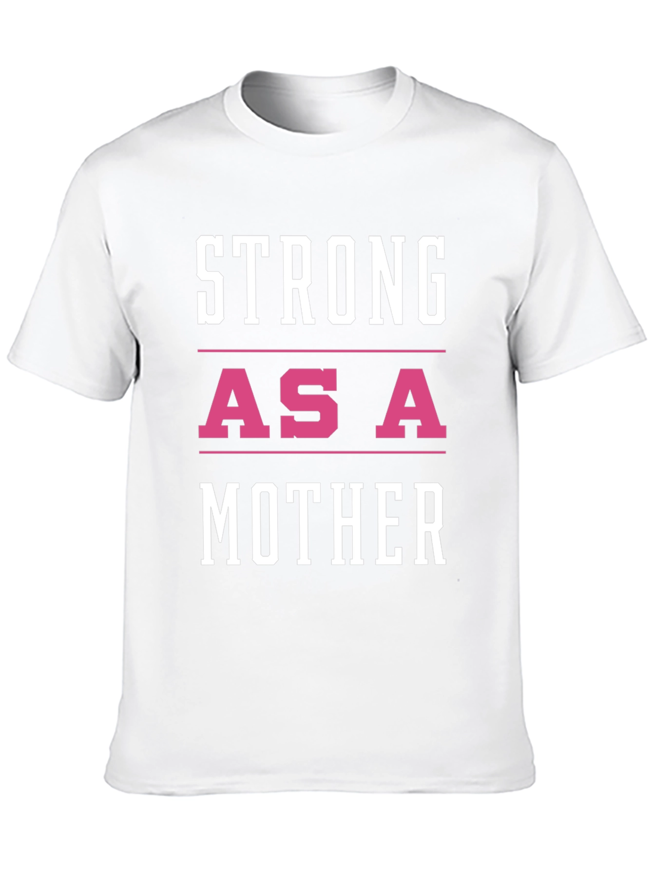 Black Strong As A Mother Graphic Tee view 10