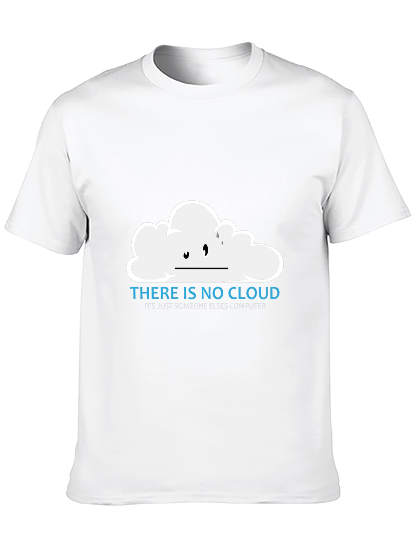 Black No Cloud Funny Tech T-Shirt - Programmer Gift view 10