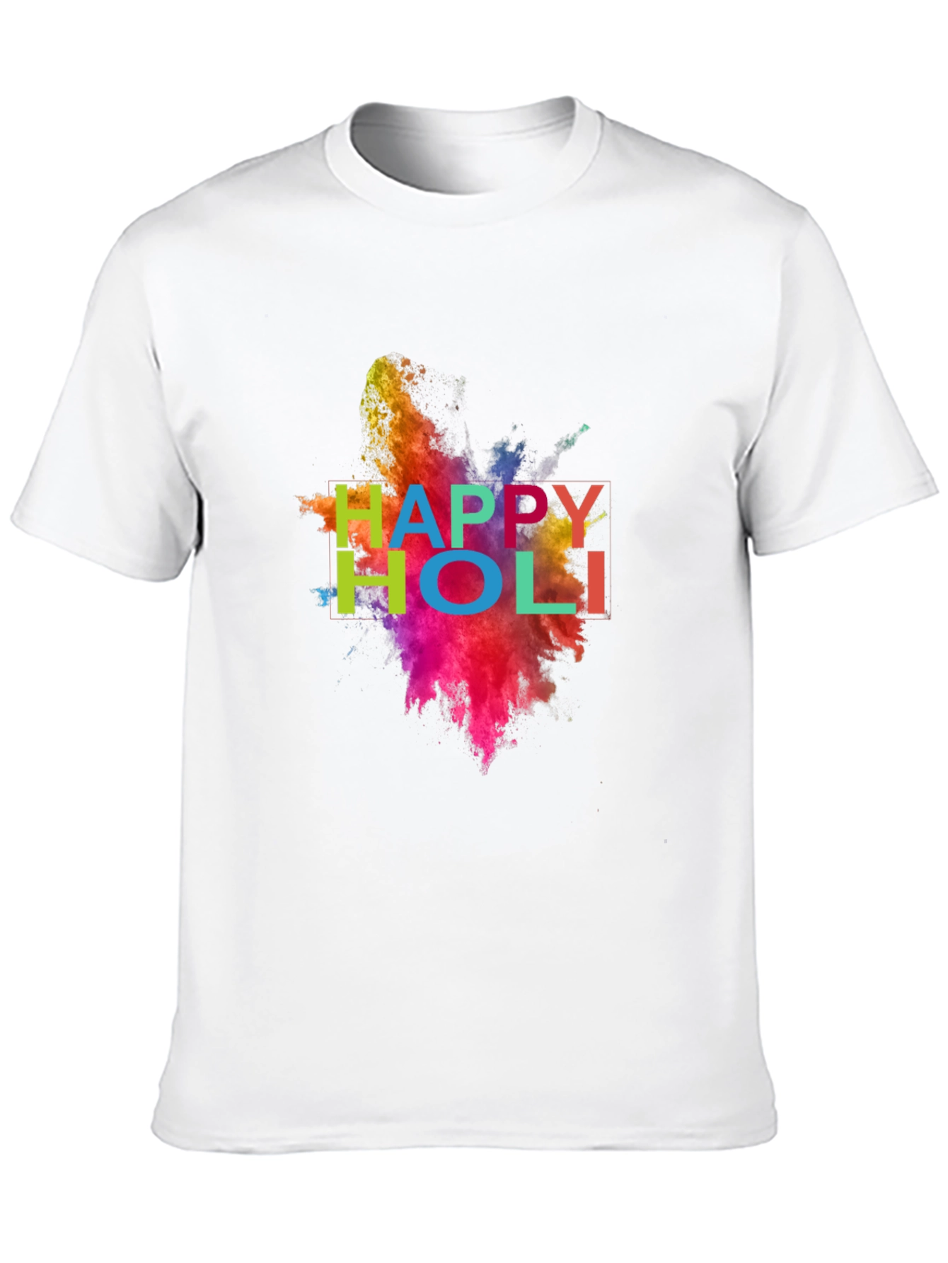 Happy Holi T-Shirt - Colorful Festive Wear - 10