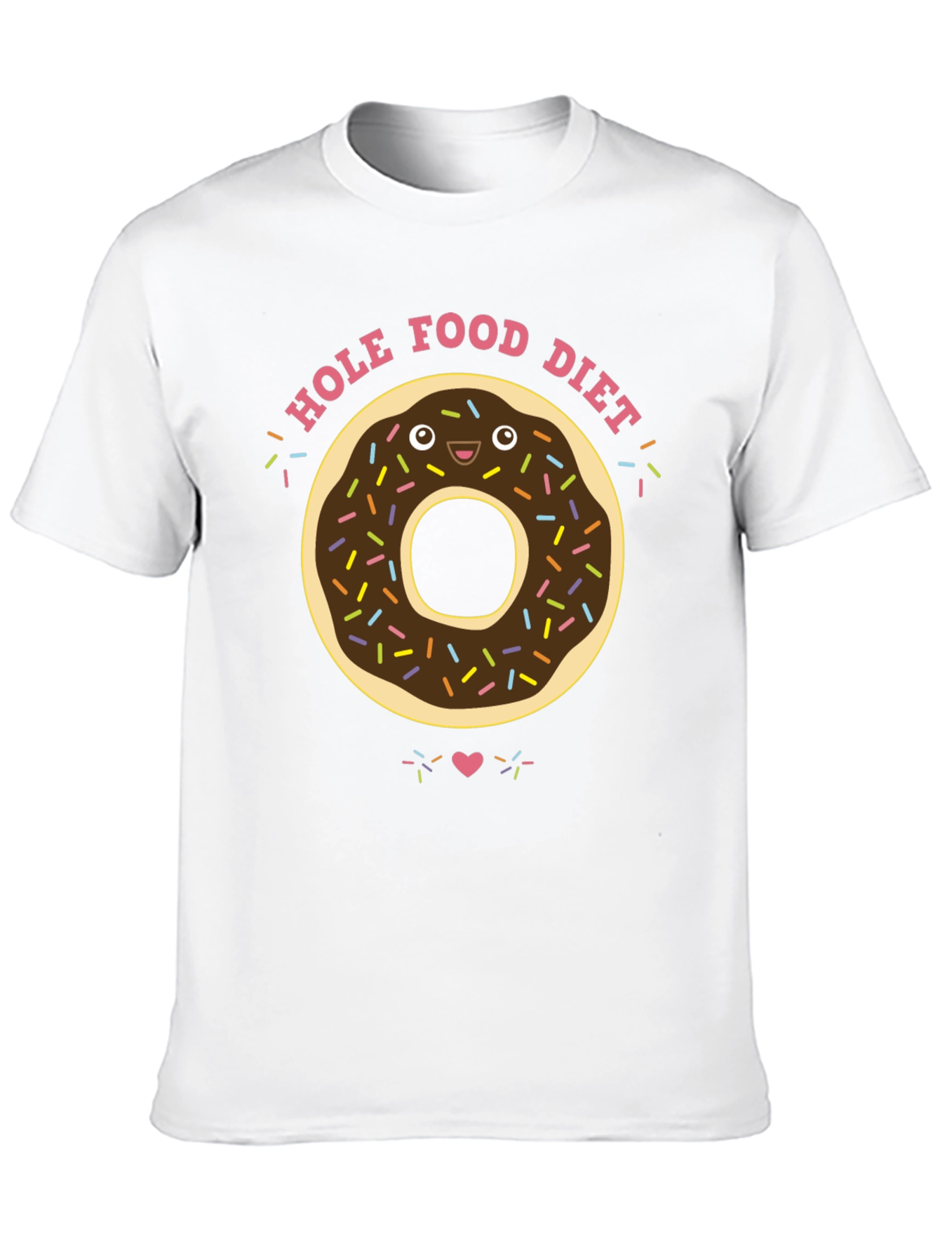 Black Hole Food Diet Donut T-Shirt view 10