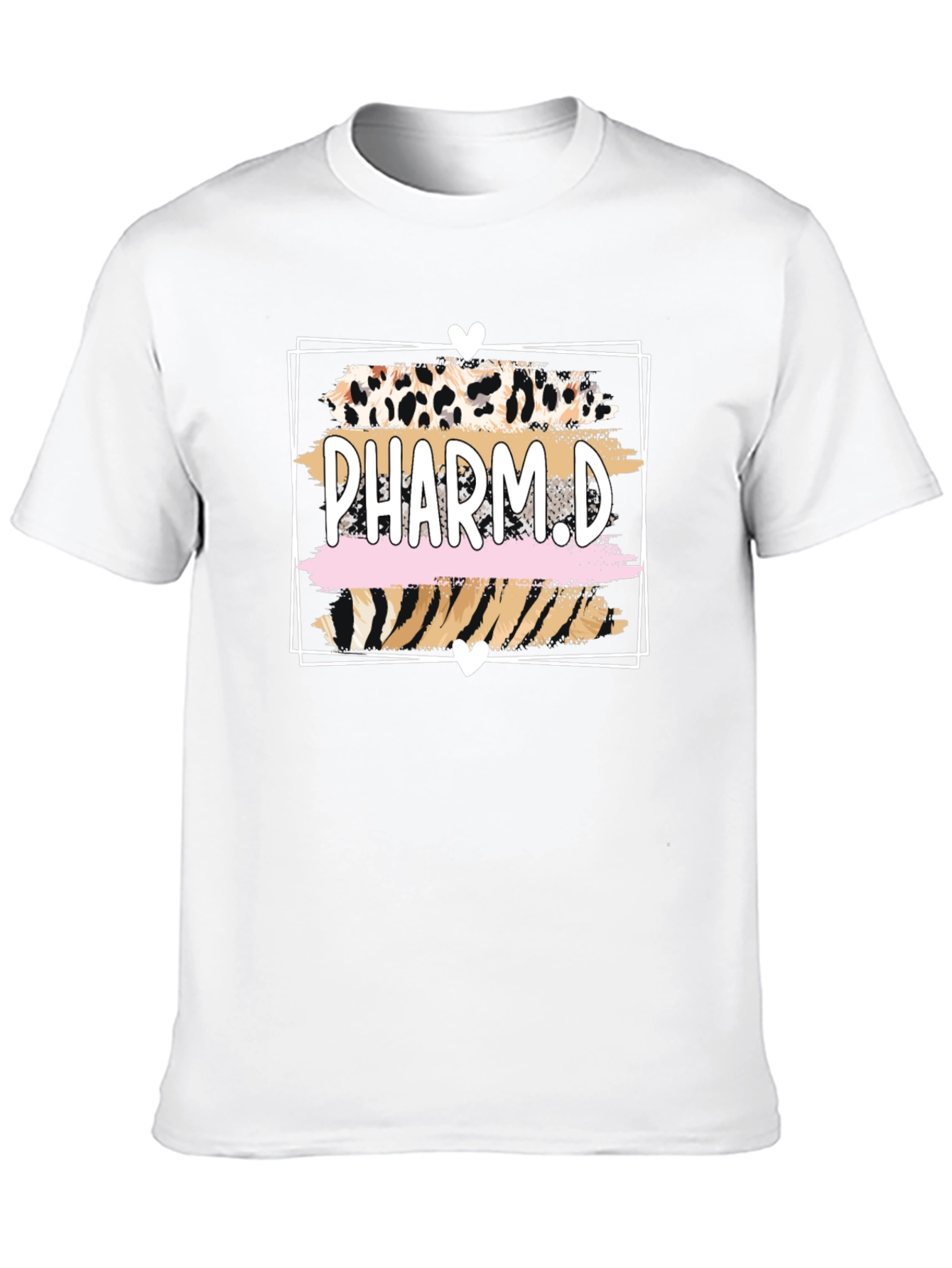 Black Pharm.D Leopard Print T-Shirt view 10