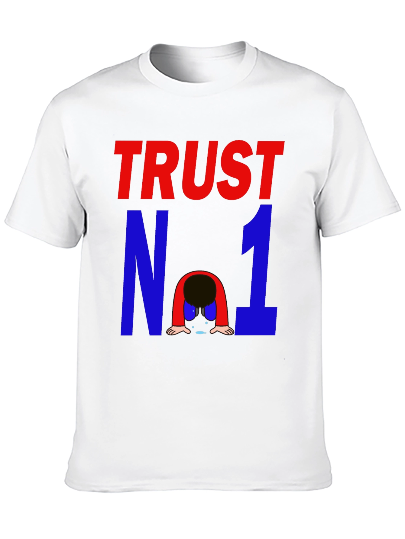 Black Trust No One Graphic Tee - Mens view 10