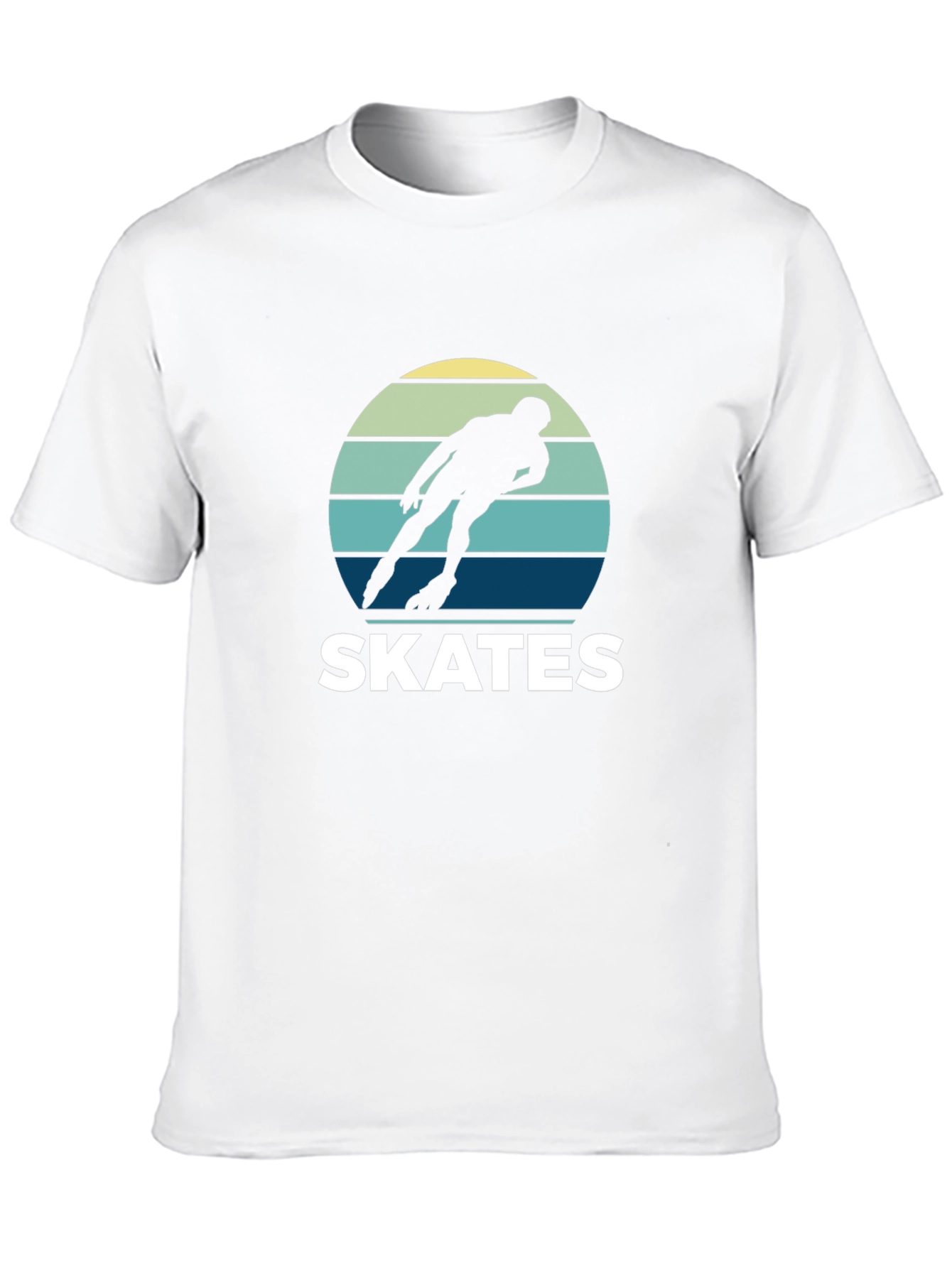 Black Retro Skates T-Shirt - Vintage Style Graphic Tee view 10