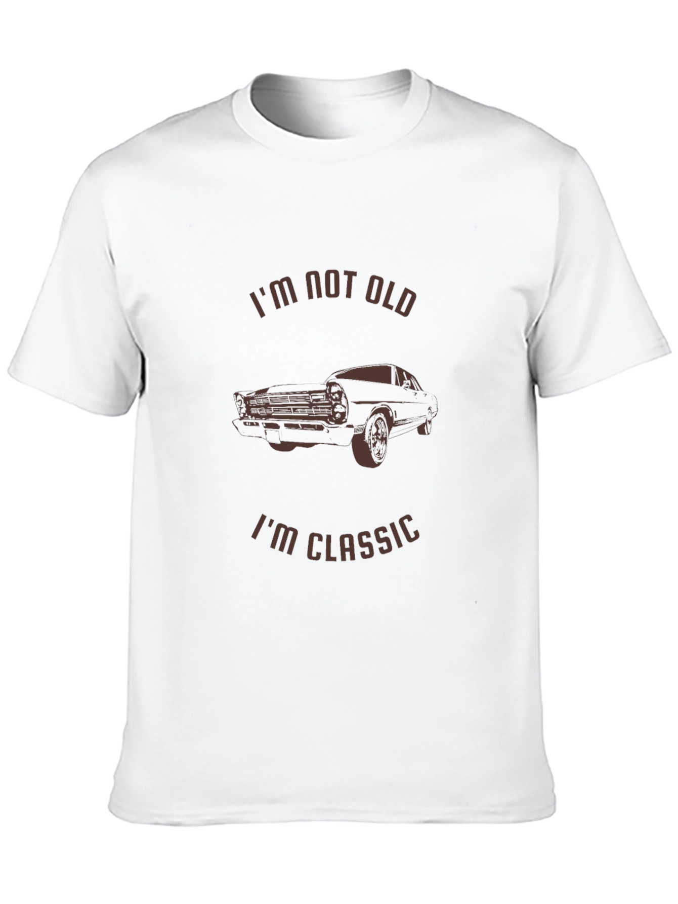 Black I'm Not Old I'm Classic Car T-Shirt view 10