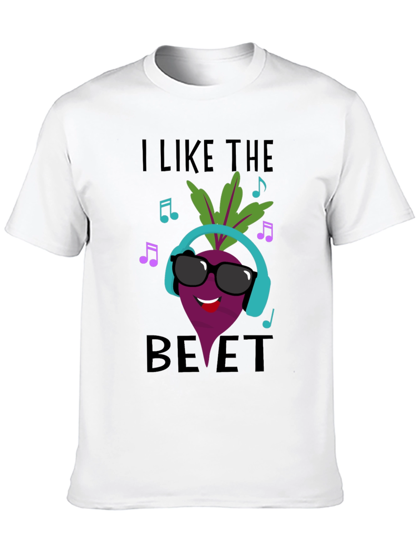 Black I Like The Beet T-Shirt view 10