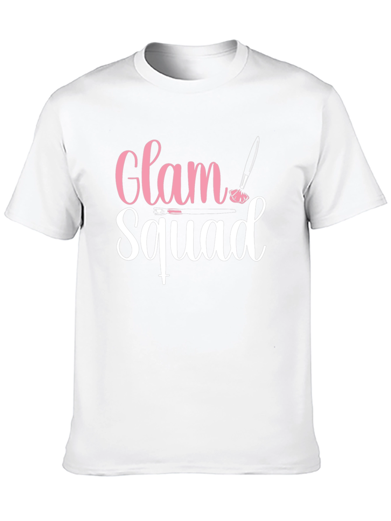 Black Glam Squad Graphic T-Shirt - Makeup Artist Tee view 10