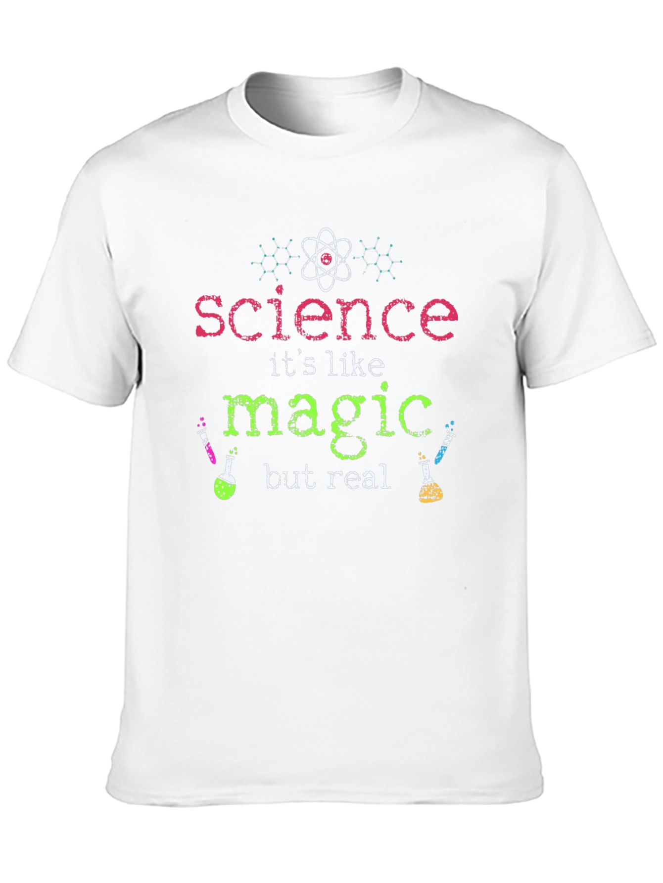 Black Science Magic T-Shirt - Funny Science Tee view 10