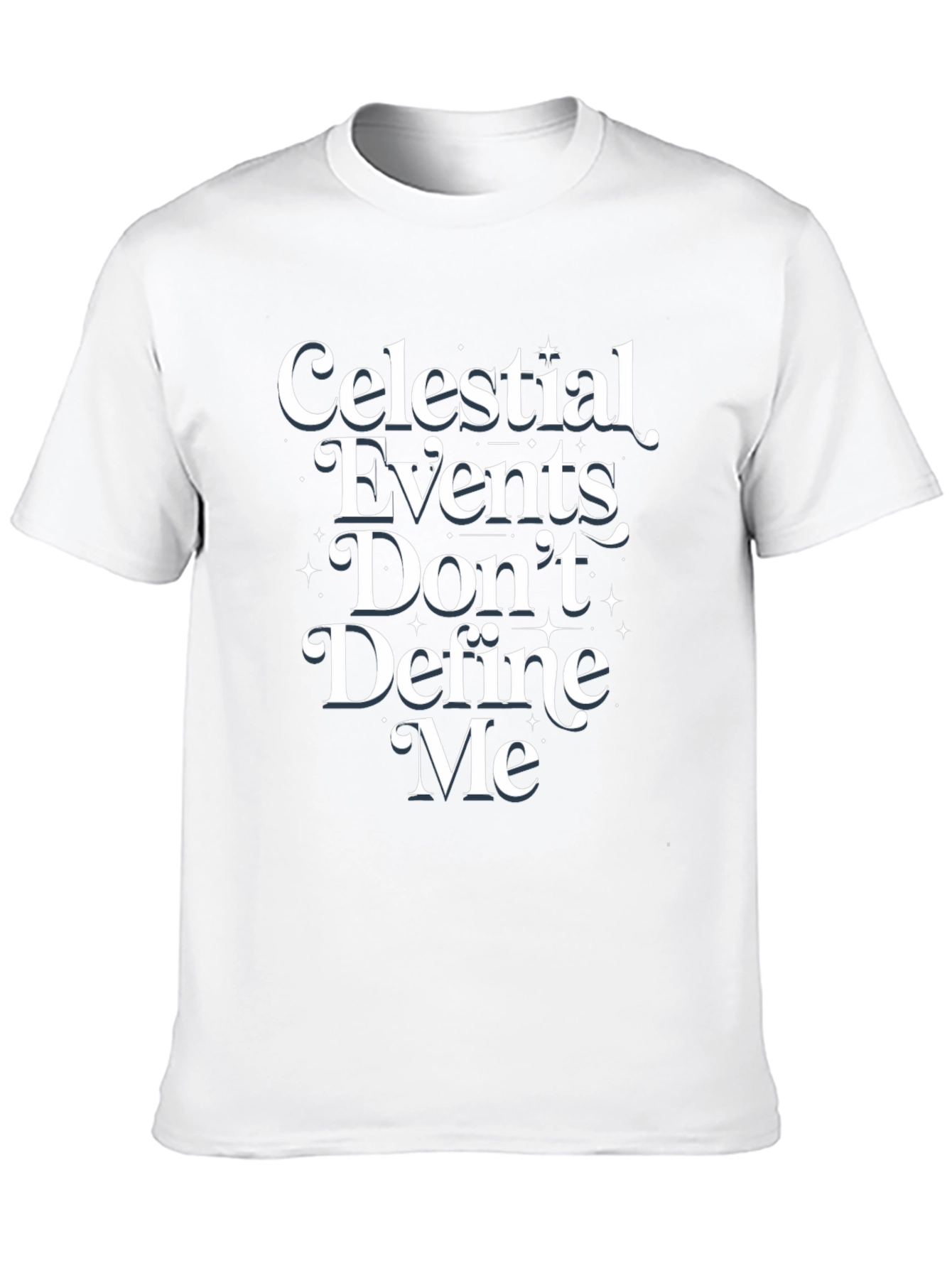 Black Celestial Events T-Shirt: Bold Statement Tee view 10