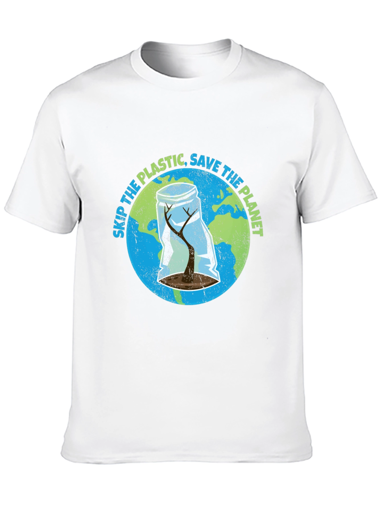 Black Save The Planet Graphic T-Shirt view 10