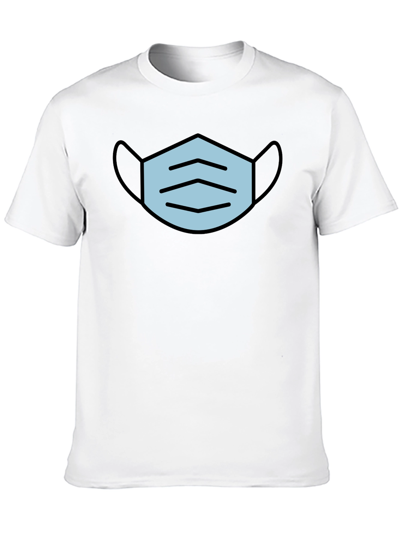 Black Mask Graphic Tee - Black view 10