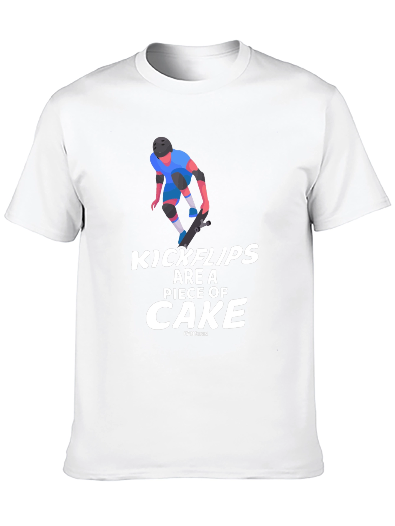 Black Kickflips Cake Graphic Tee - Skater Style view 10