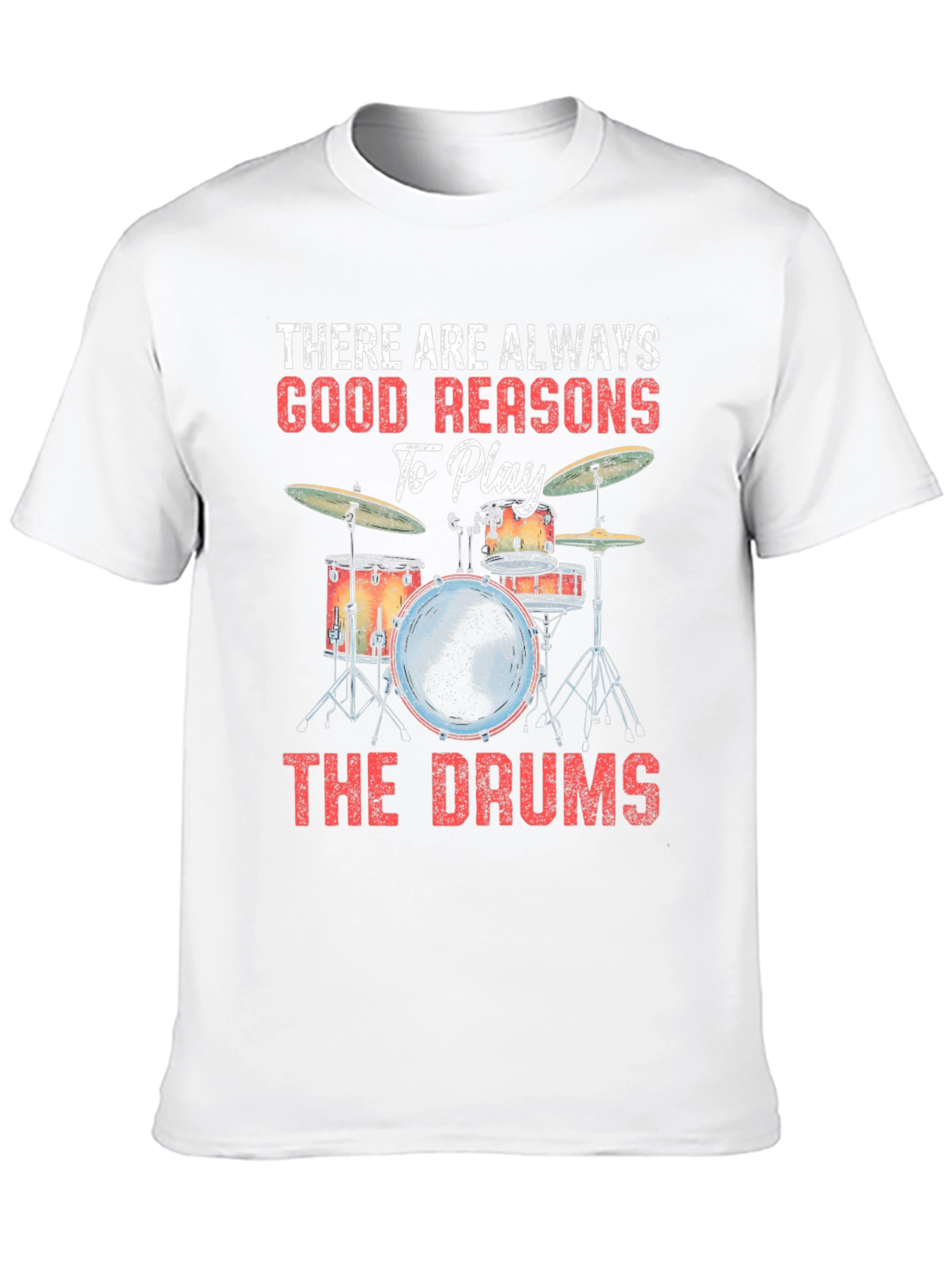 Black Drummer T-Shirt: There Are Always Good Reasons view 10