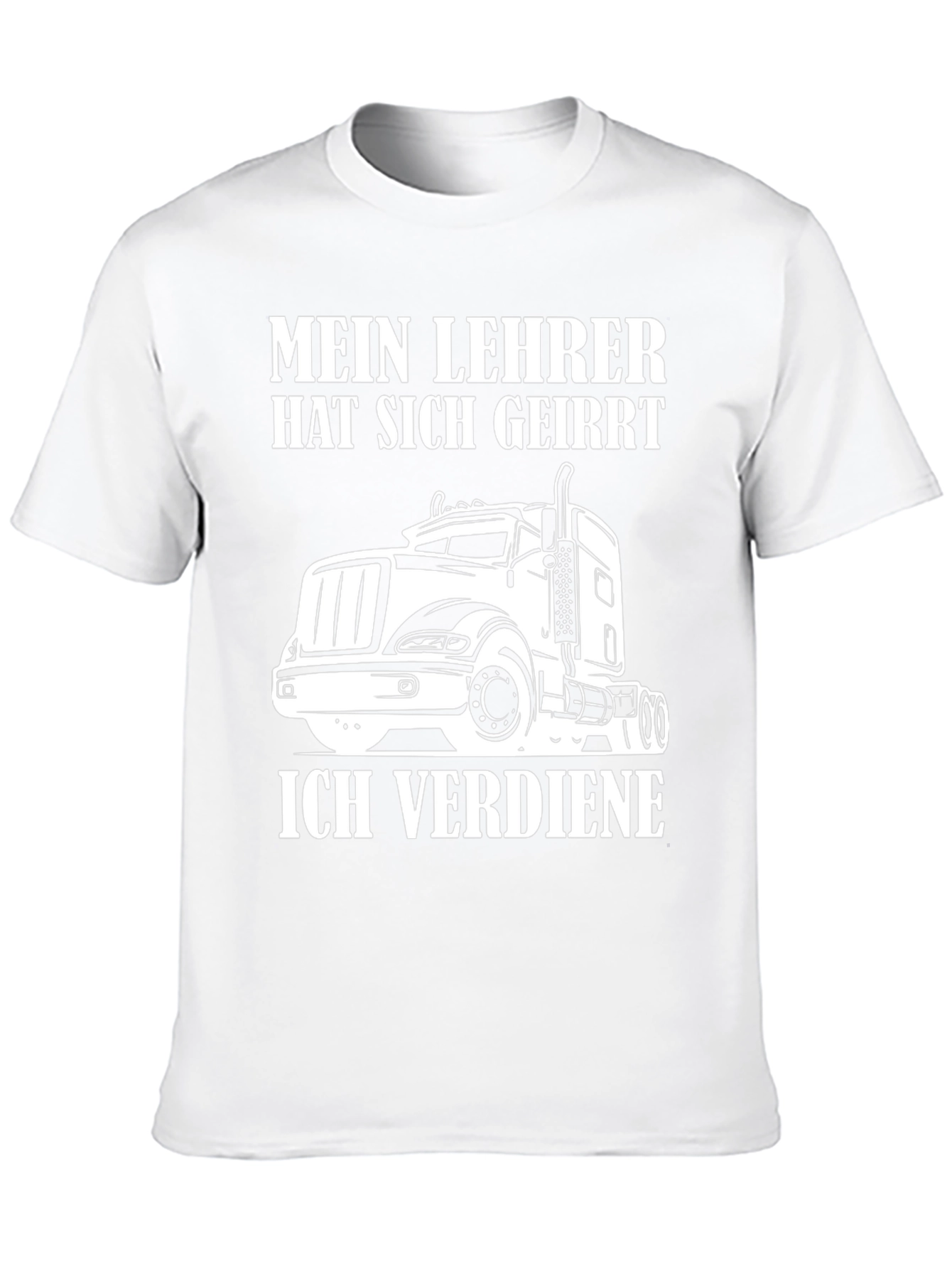 Black Truck Driver T-Shirt - Mein Lehrer Hat Sich Geirrt view 10