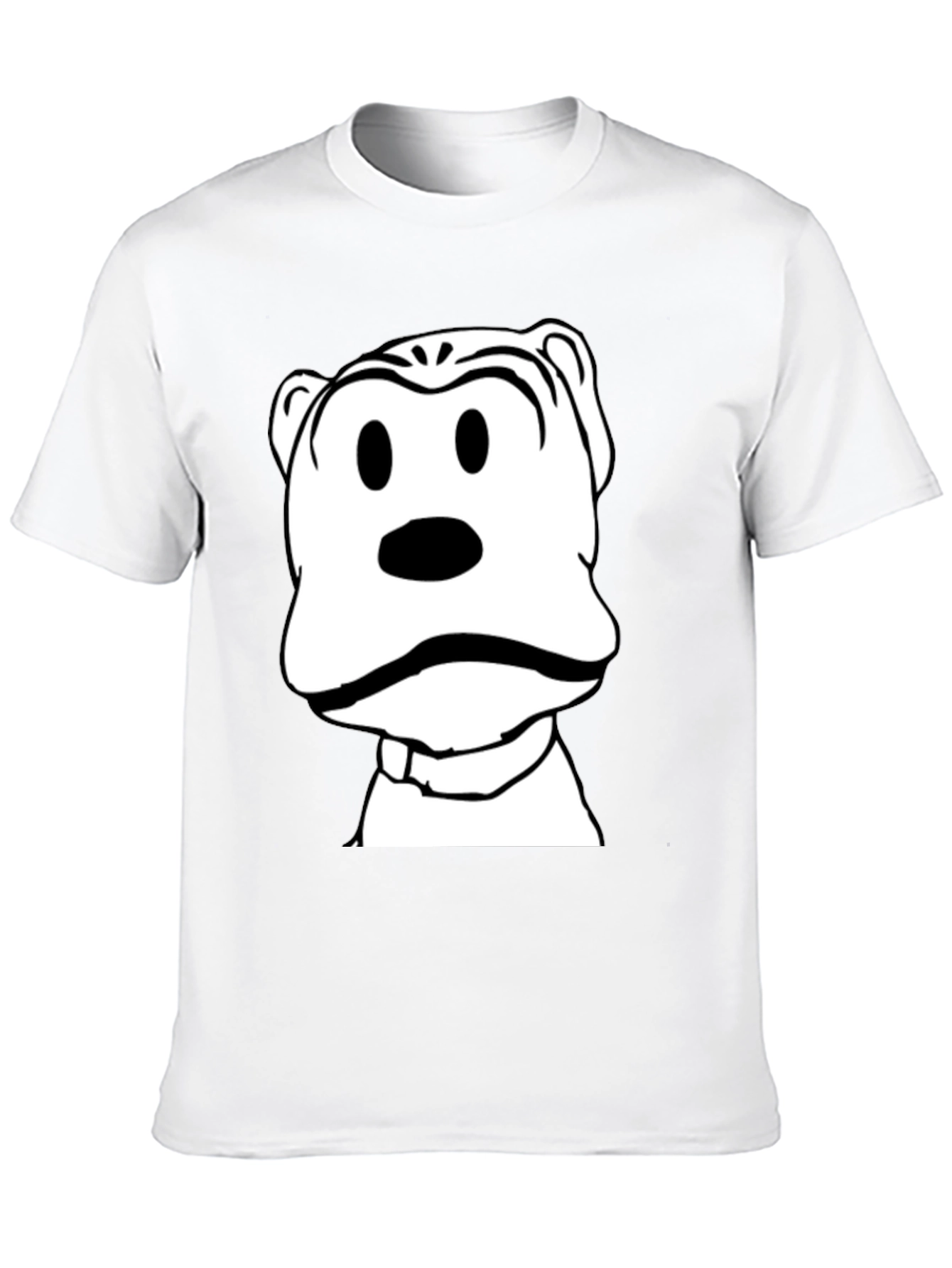Black Cartoon Character Graphic Tee - Black view 10