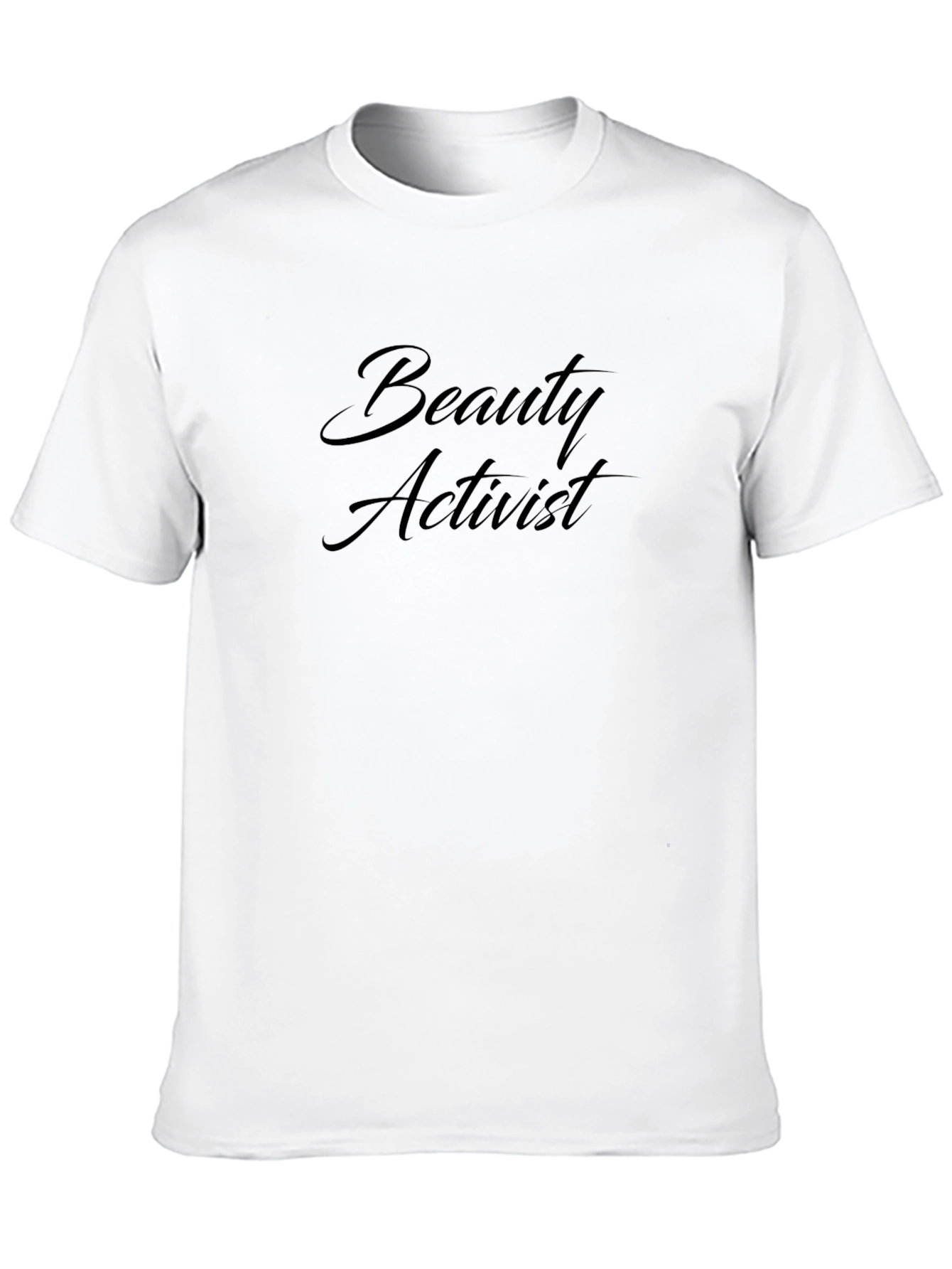 Black Beauty Activist Black Graphic Tee view 10