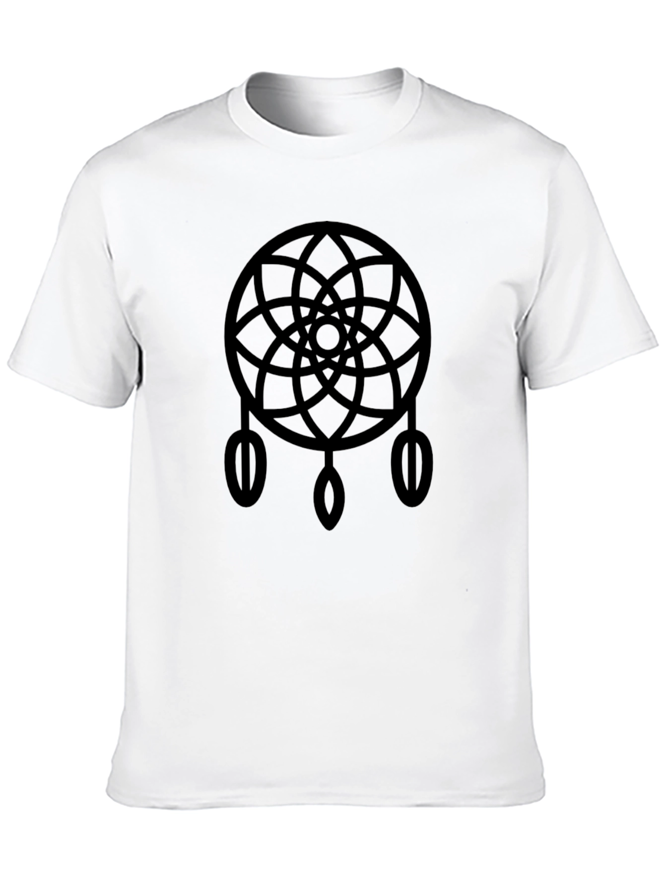 Black Dreamcatcher Graphic T-Shirt - Stylish Black Tee view 10
