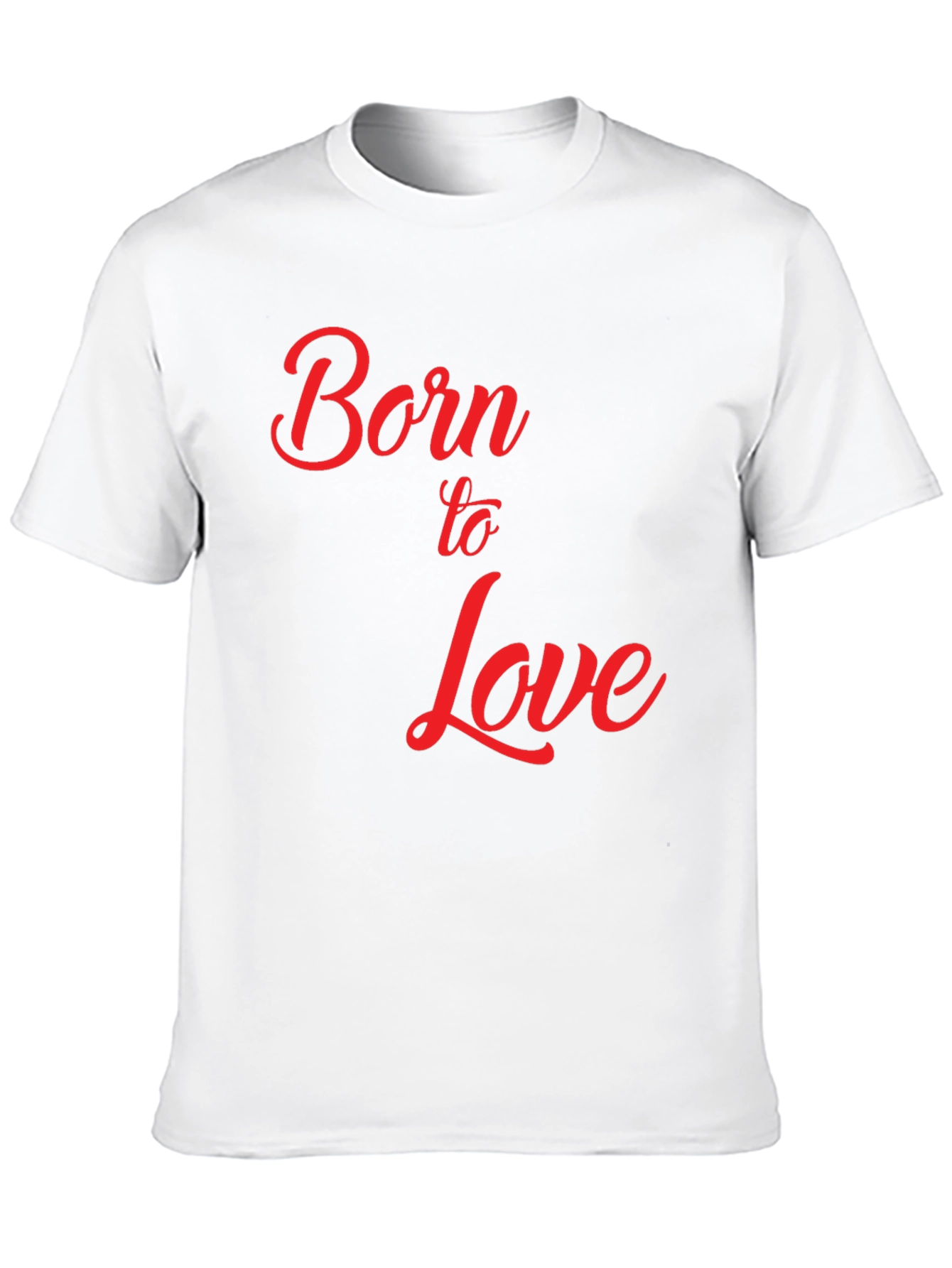 Black Born to Love Graphic T-Shirt - Black view 10