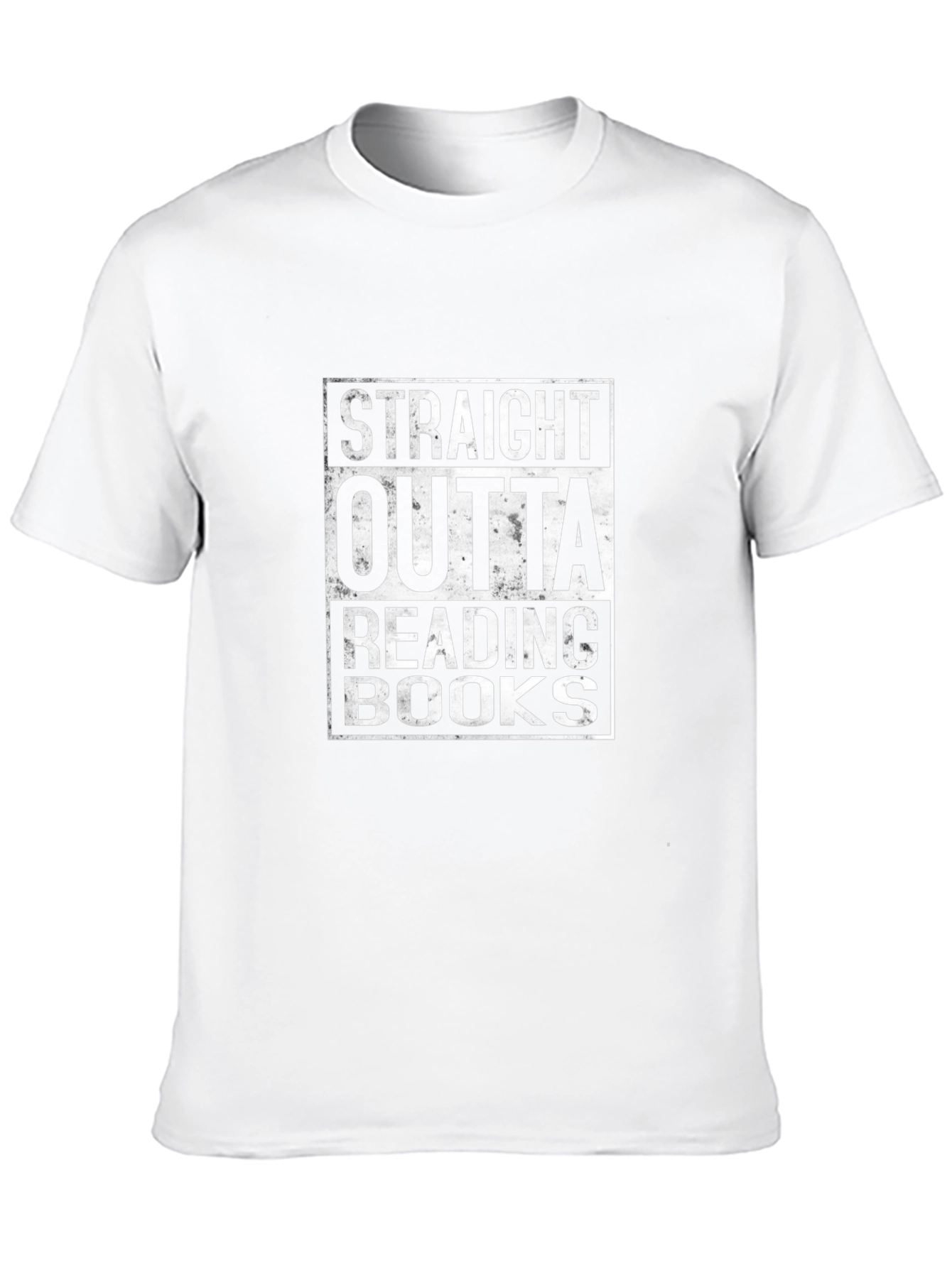 Black Straight Outta Reading Books Graphic Tee view 10