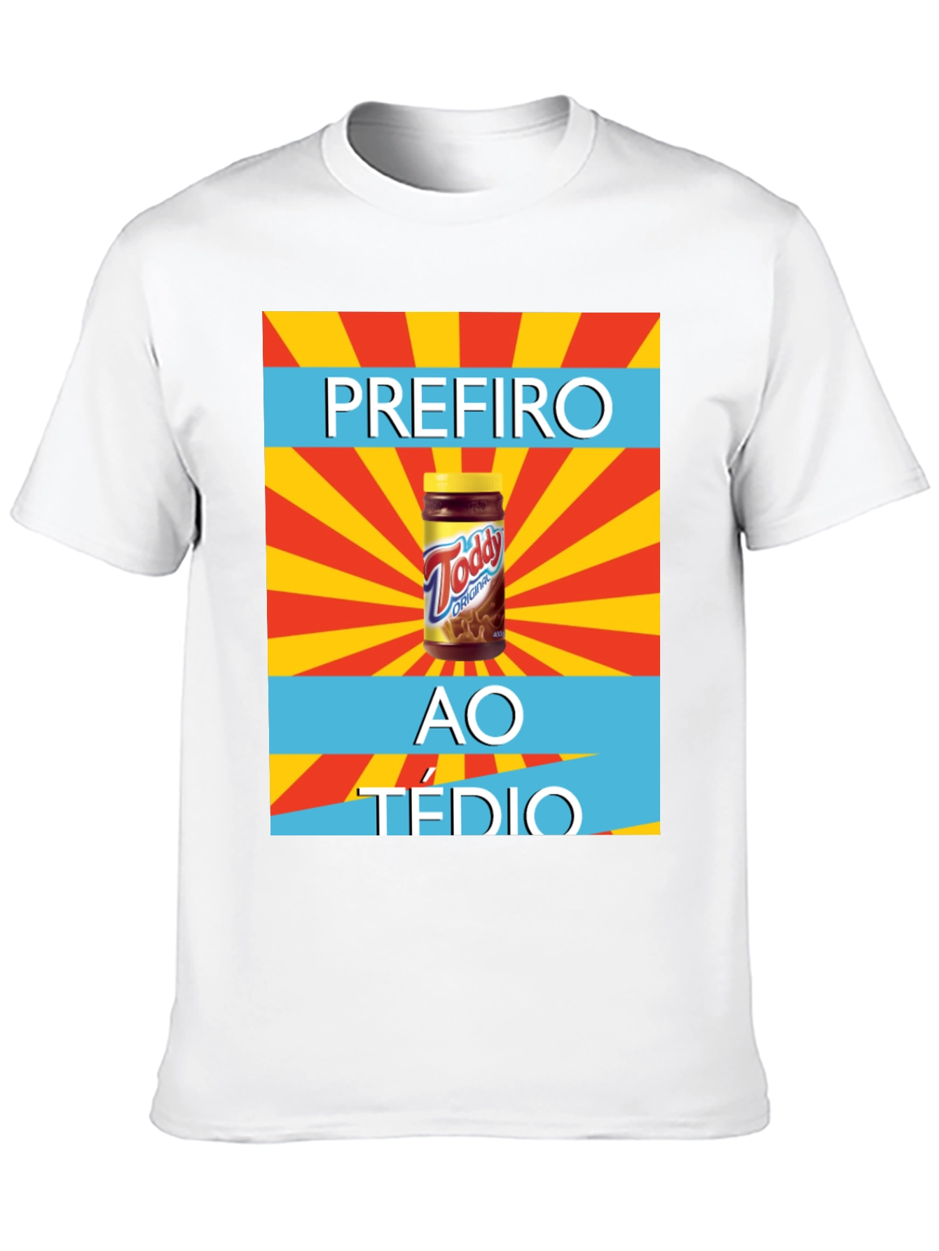 Black Todd Original T-Shirt - Prefiro Ao Tédio Graphic Tee view 10