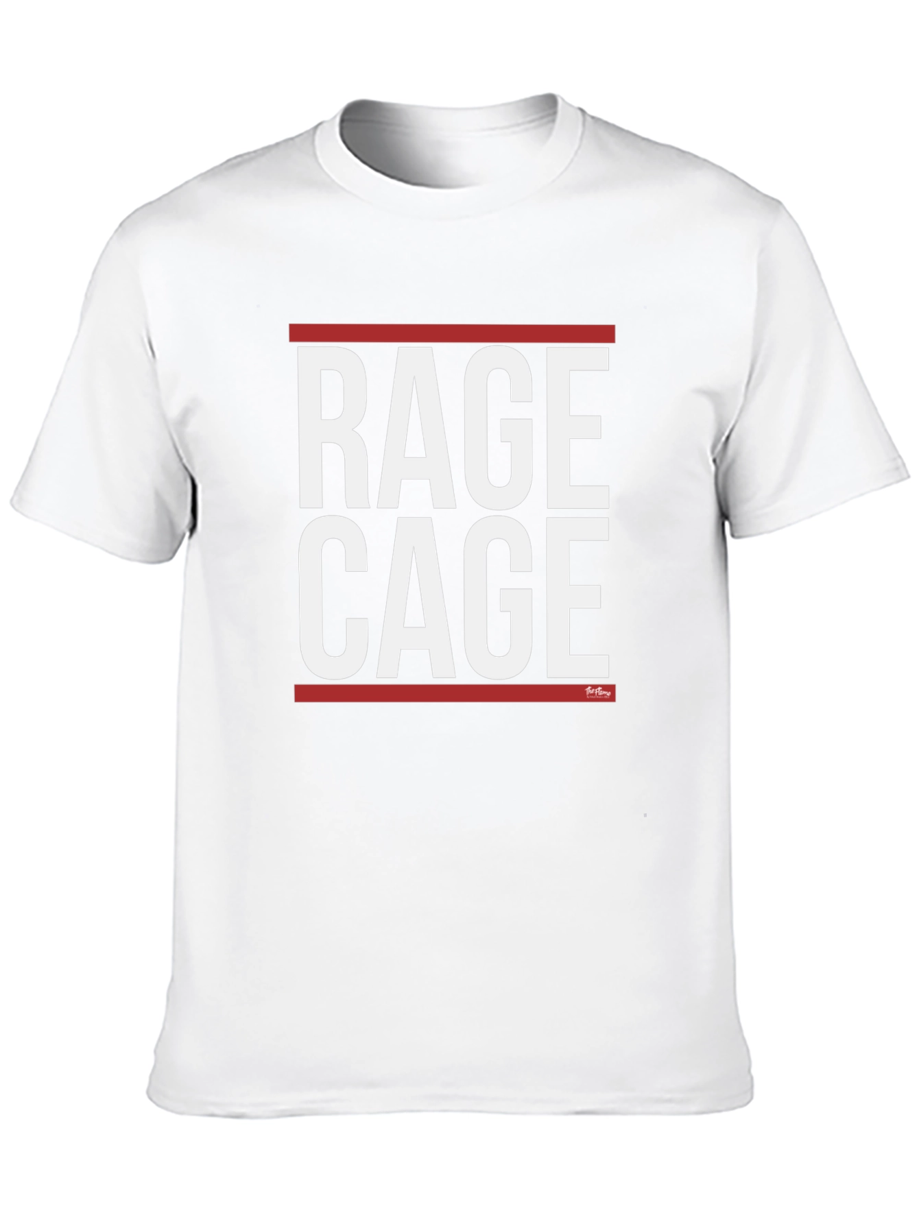 Black Rage Cage Graphic Tee - Bold Statement T-Shirt view 10