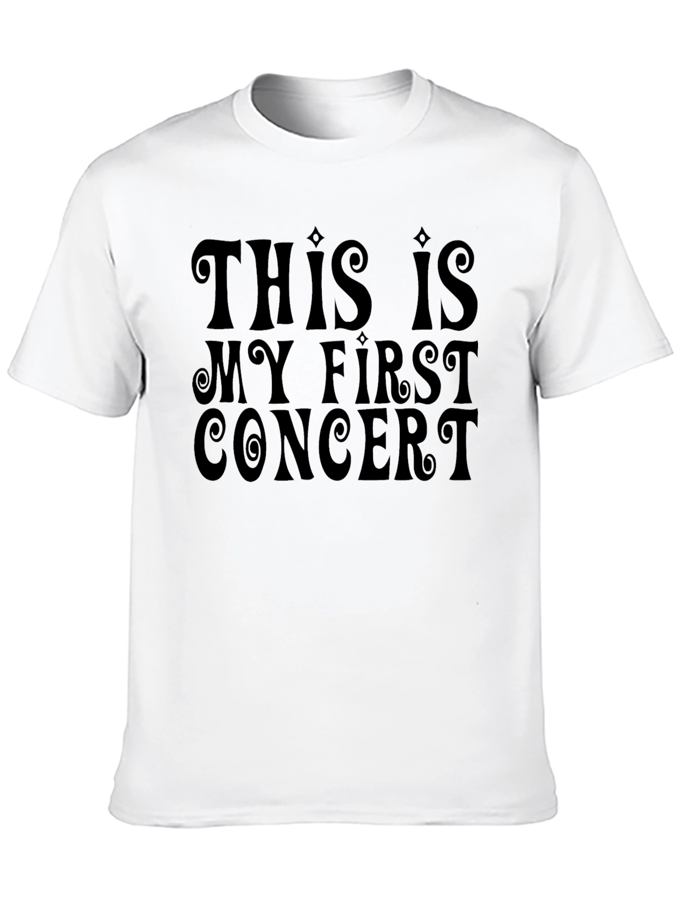 Black First Concert T-Shirt - Soft Cotton Tee view 10