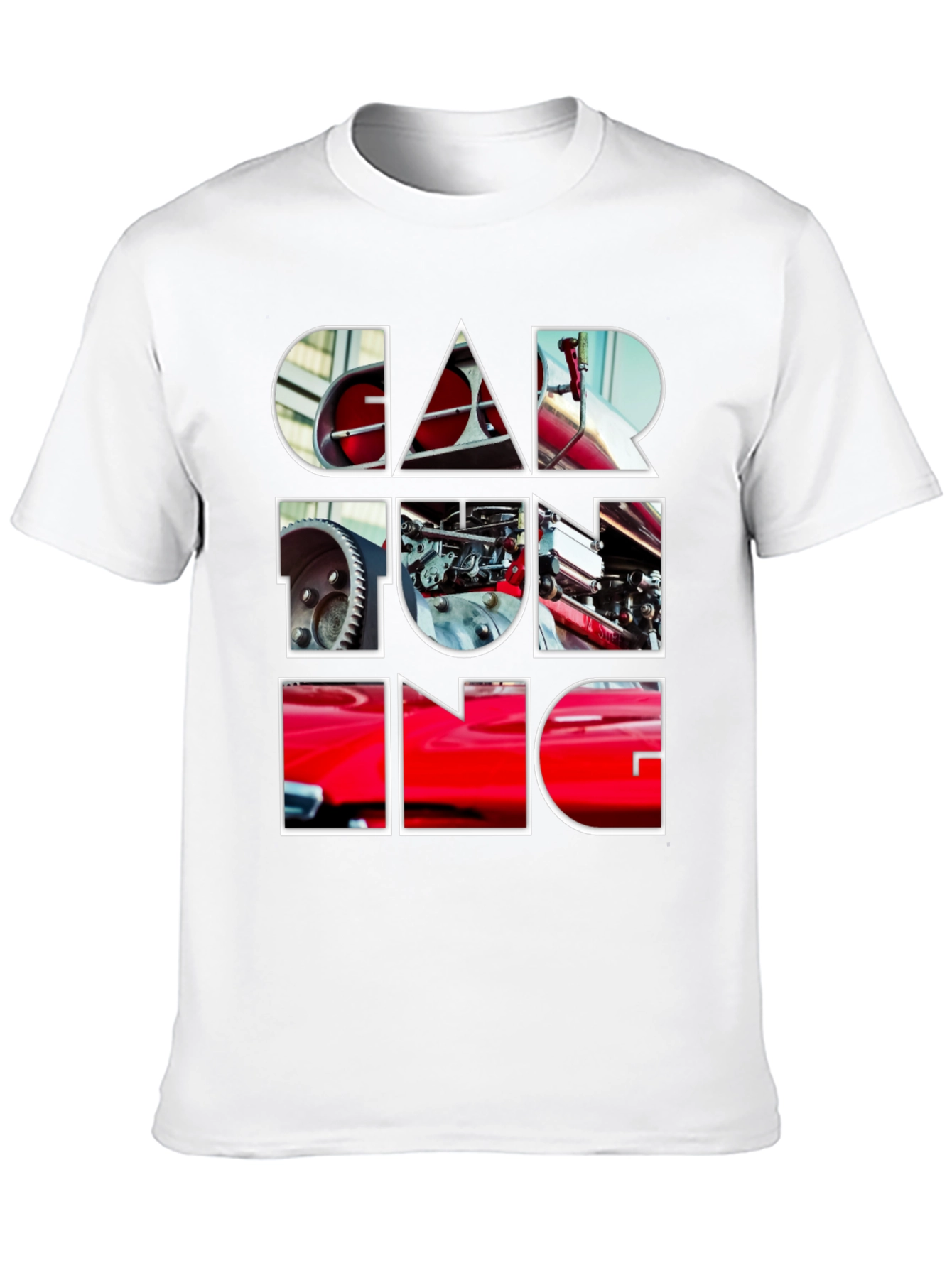 Black Car Tuning Graphic Tee - Automotive Enthusiast Style view 10