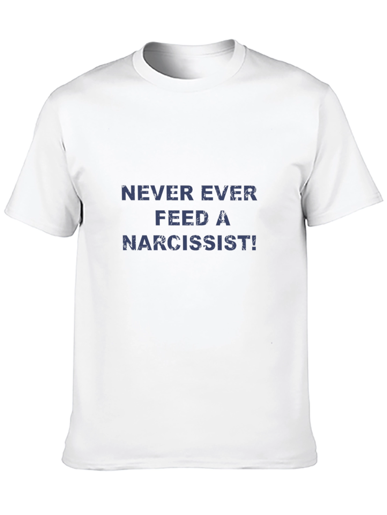 Black Never Feed A Narcissist Black Graphic Tee view 10