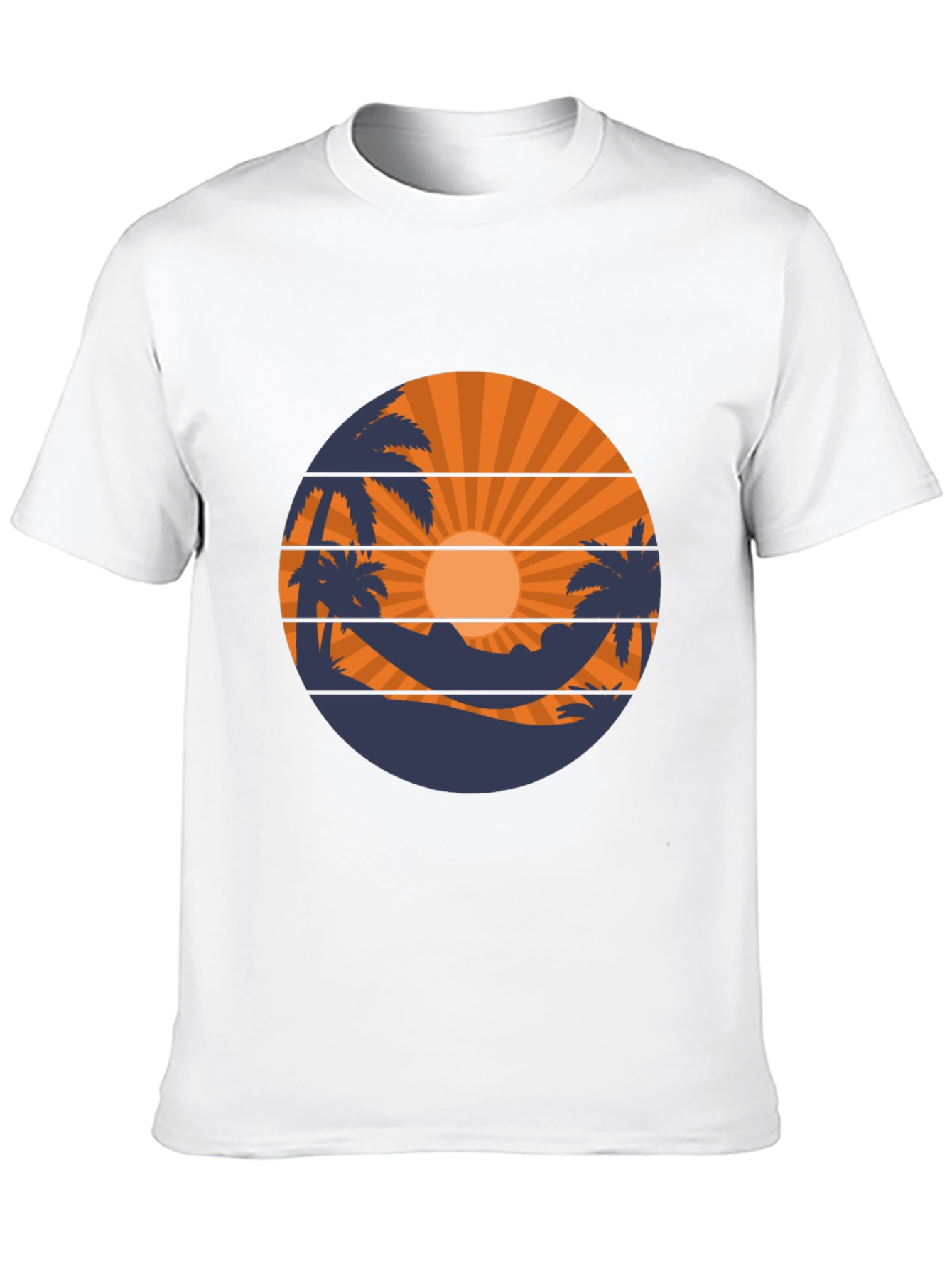 Black Tropical Sunset Graphic Tee - Island Vibes view 10