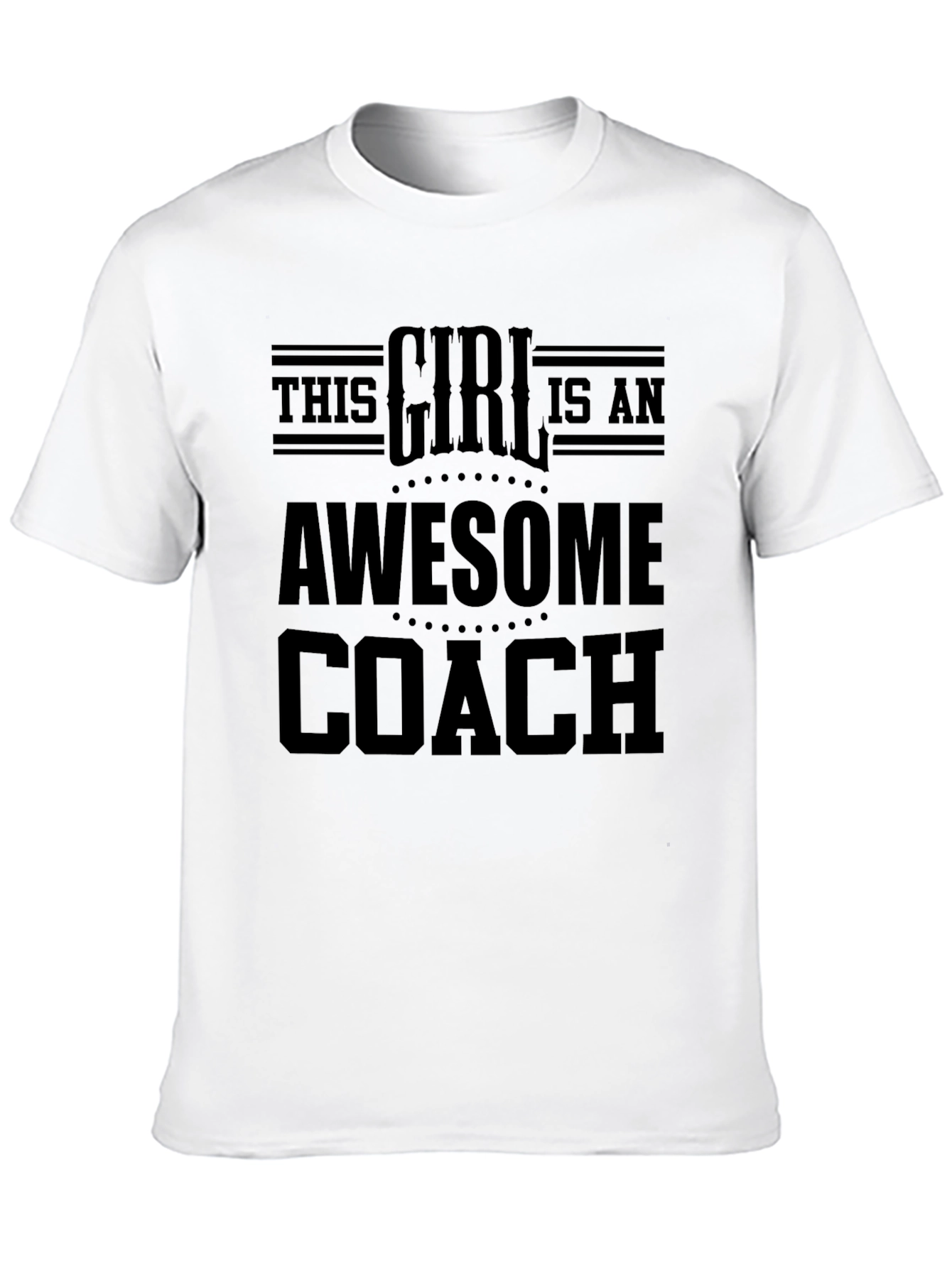 Black Awesome Coach T-Shirt view 10