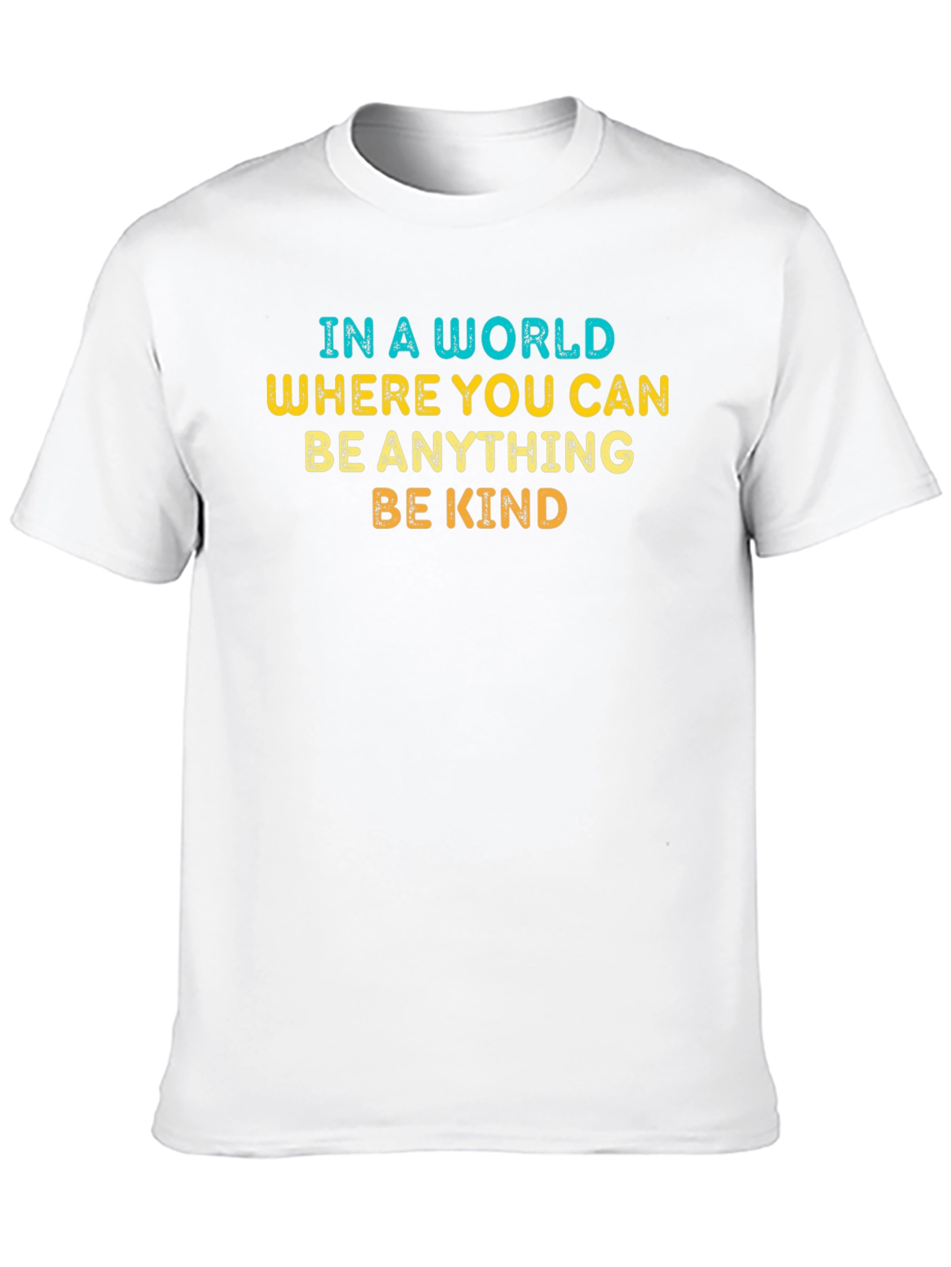 Black Be Kind T-Shirt - Inspirational Graphic Tee view 10