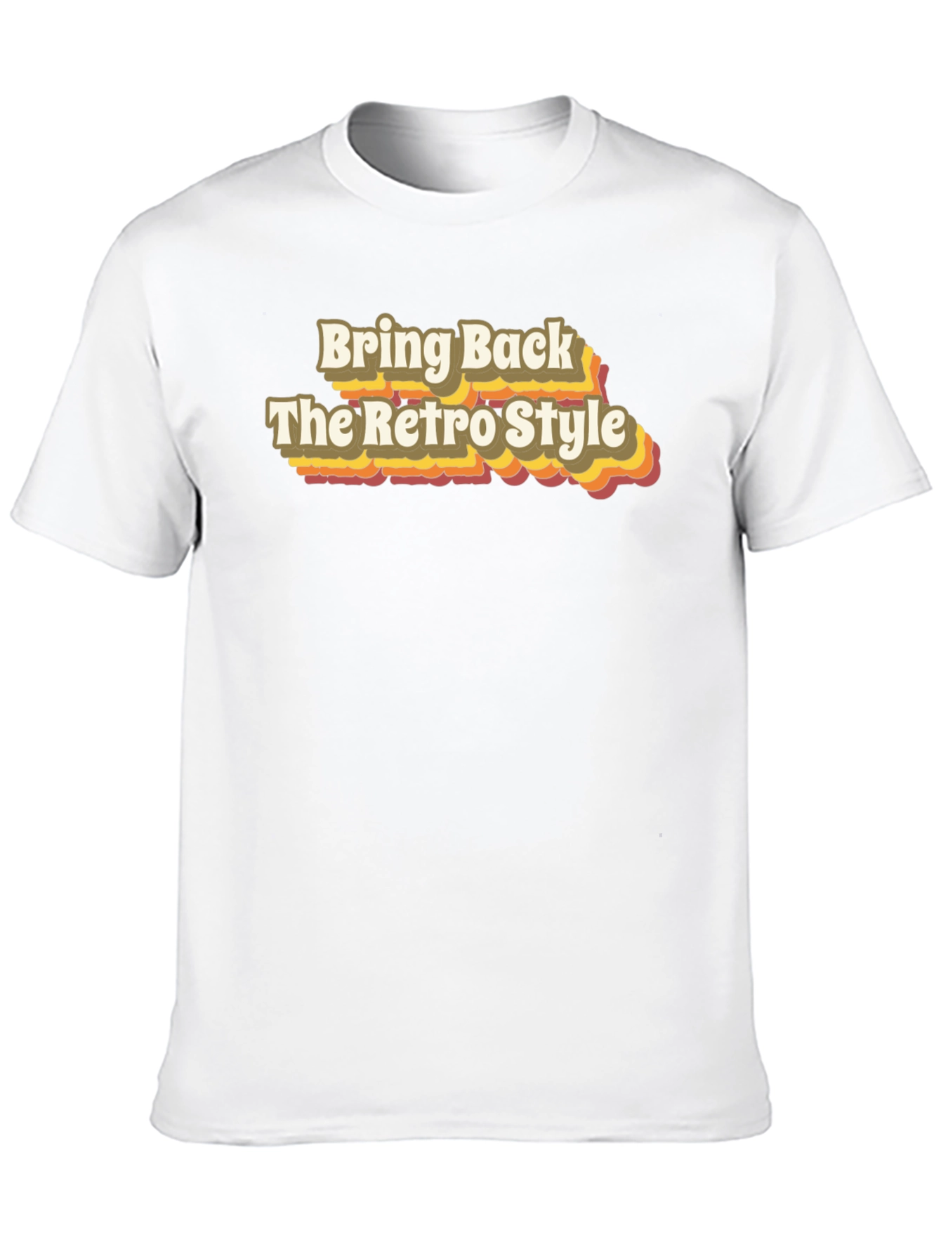 Black Retro Style Graphic T-Shirt view 10