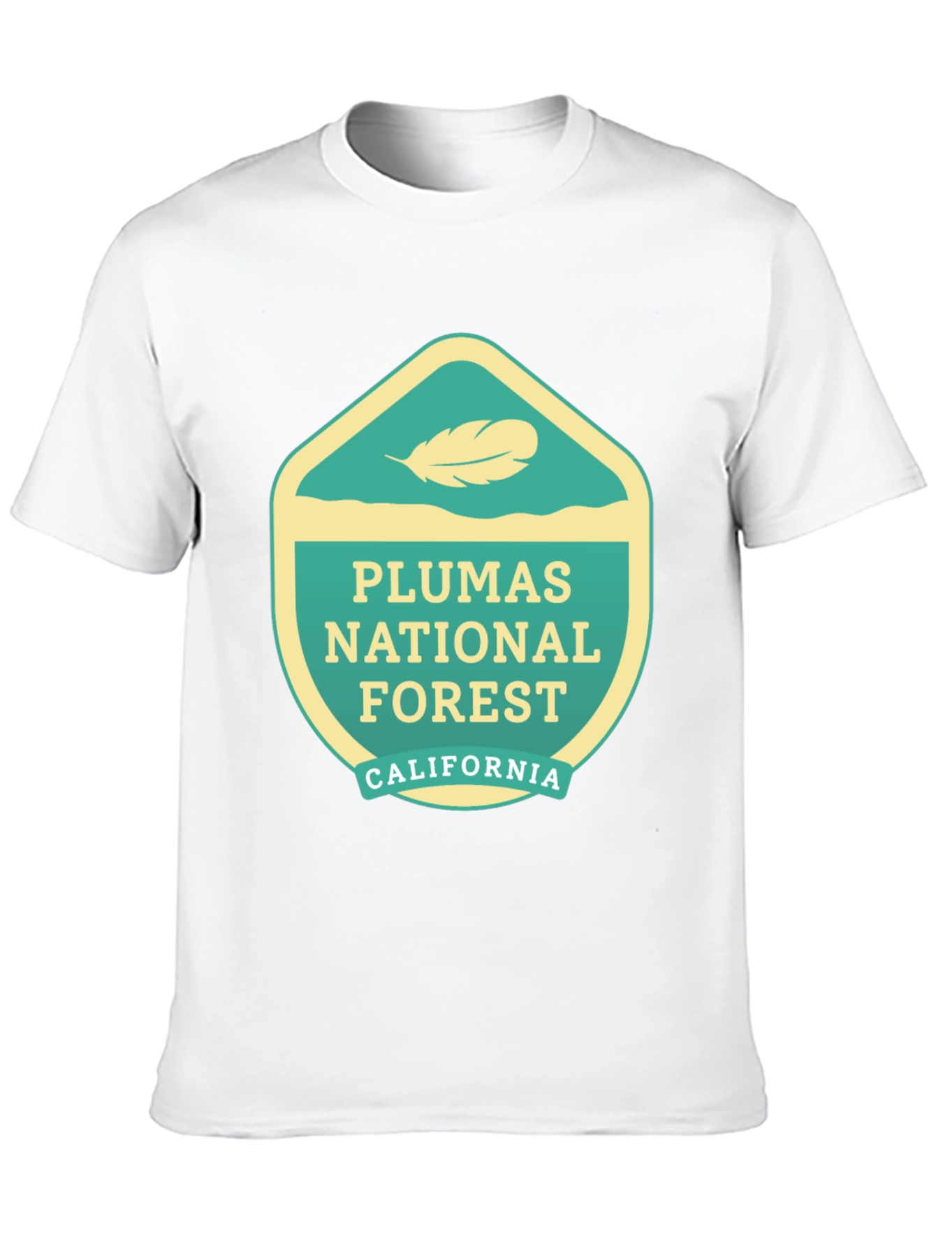 Black Plumas National Forest Graphic Tee - Black view 10