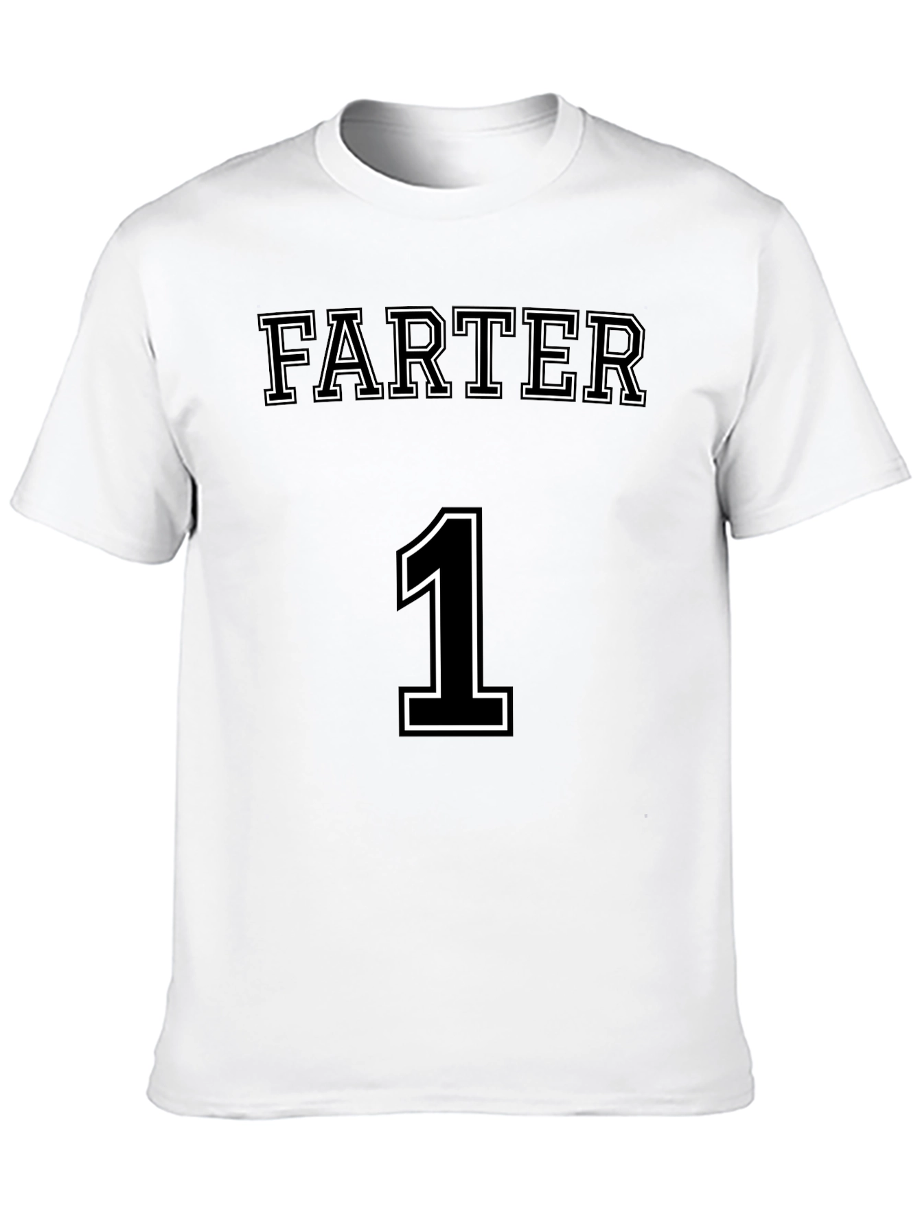 Black Farter 1 T-Shirt - Novelty Humor Tee view 10
