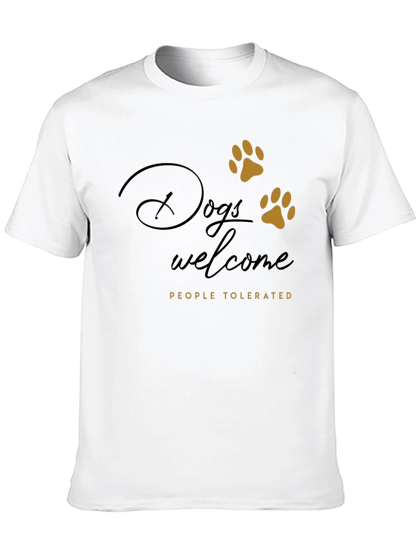 Black Dogs Welcome Tee - Funny Dog Lover Shirt view 10