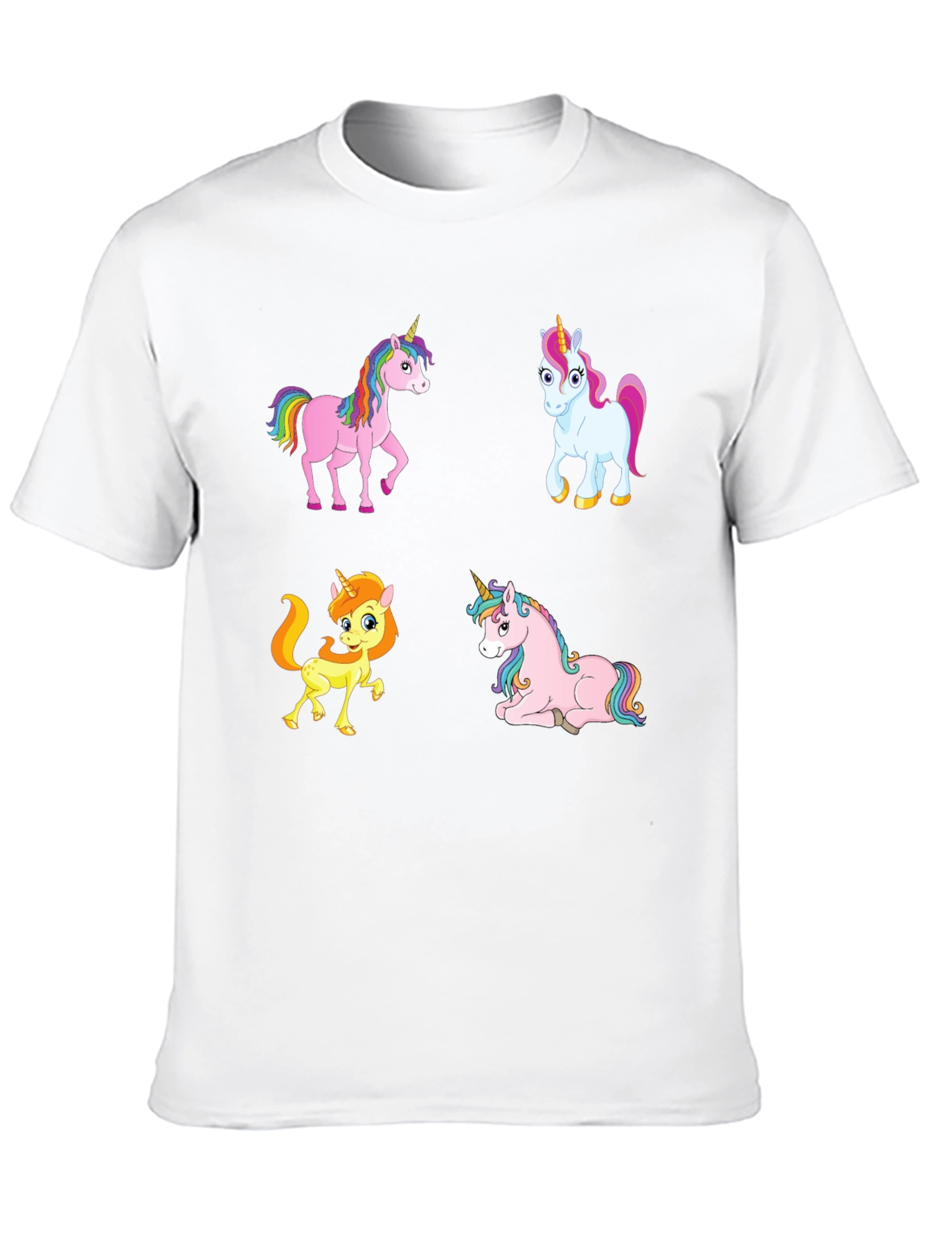 Black Unicorn Graphic Tee - Whimsical & Fun! view 10