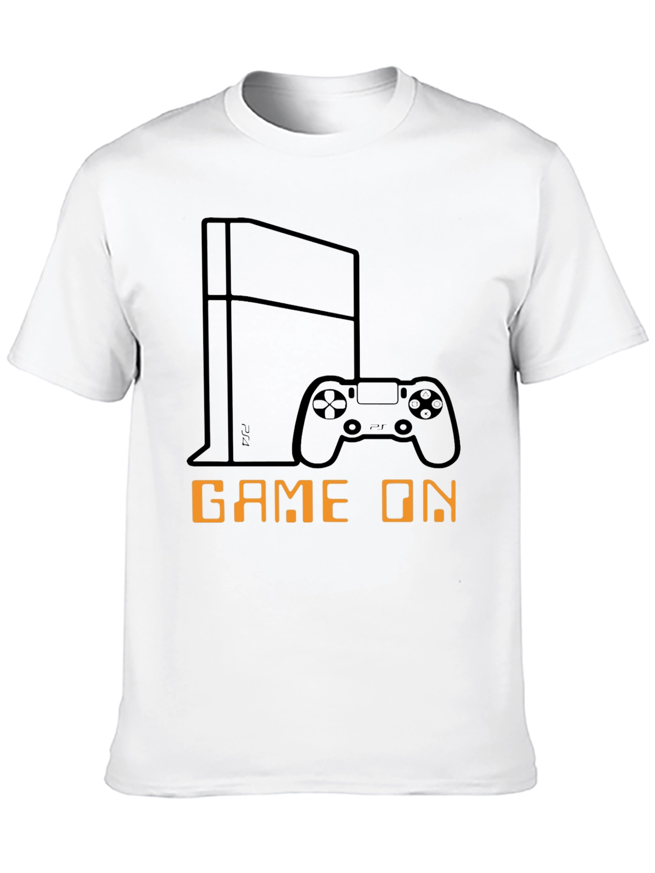 Black Game On Black T-Shirt - Gamer Console Design view 10
