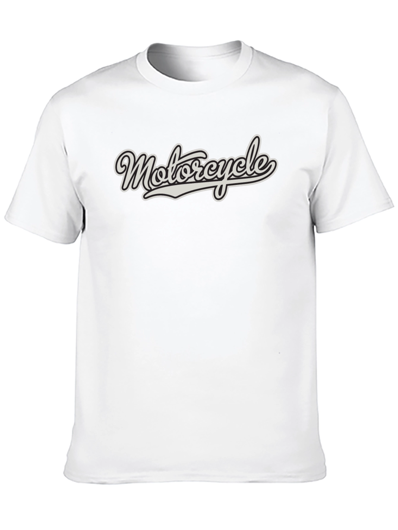 Black Motorcycle Graphic Tee - Cool Casual Style view 10