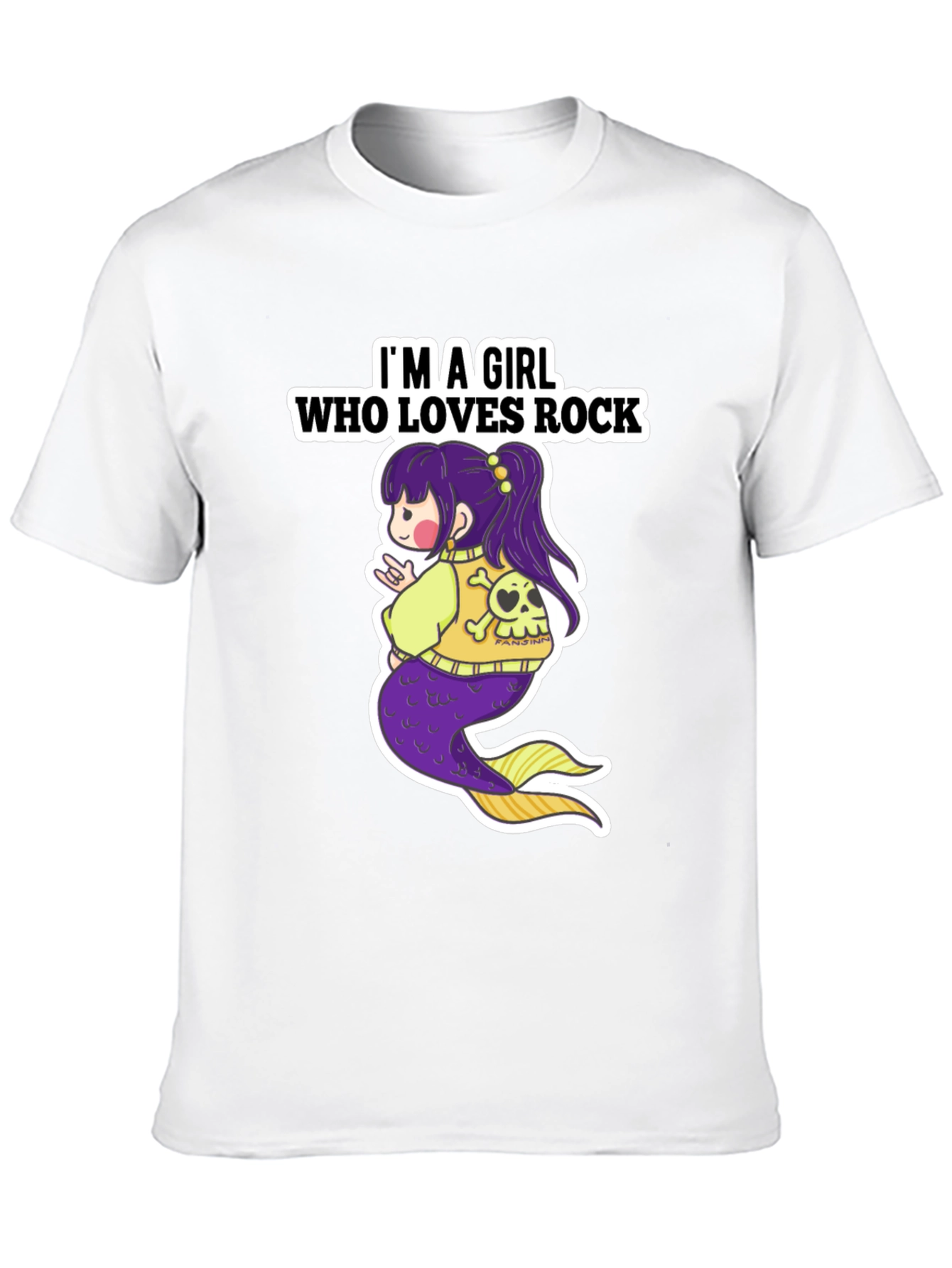 Black Rock Mermaid Graphic T-Shirt view 10