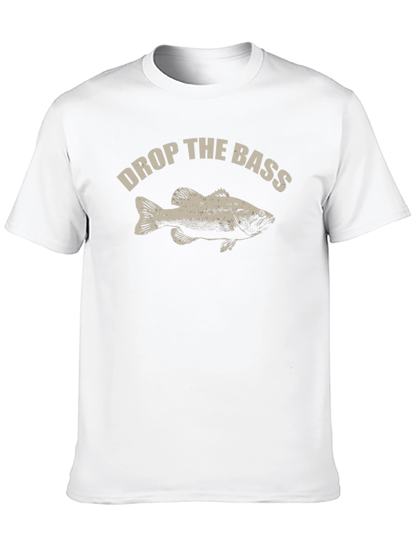 Black Drop the Bass Graphic T-Shirt - Fishing Tee view 10