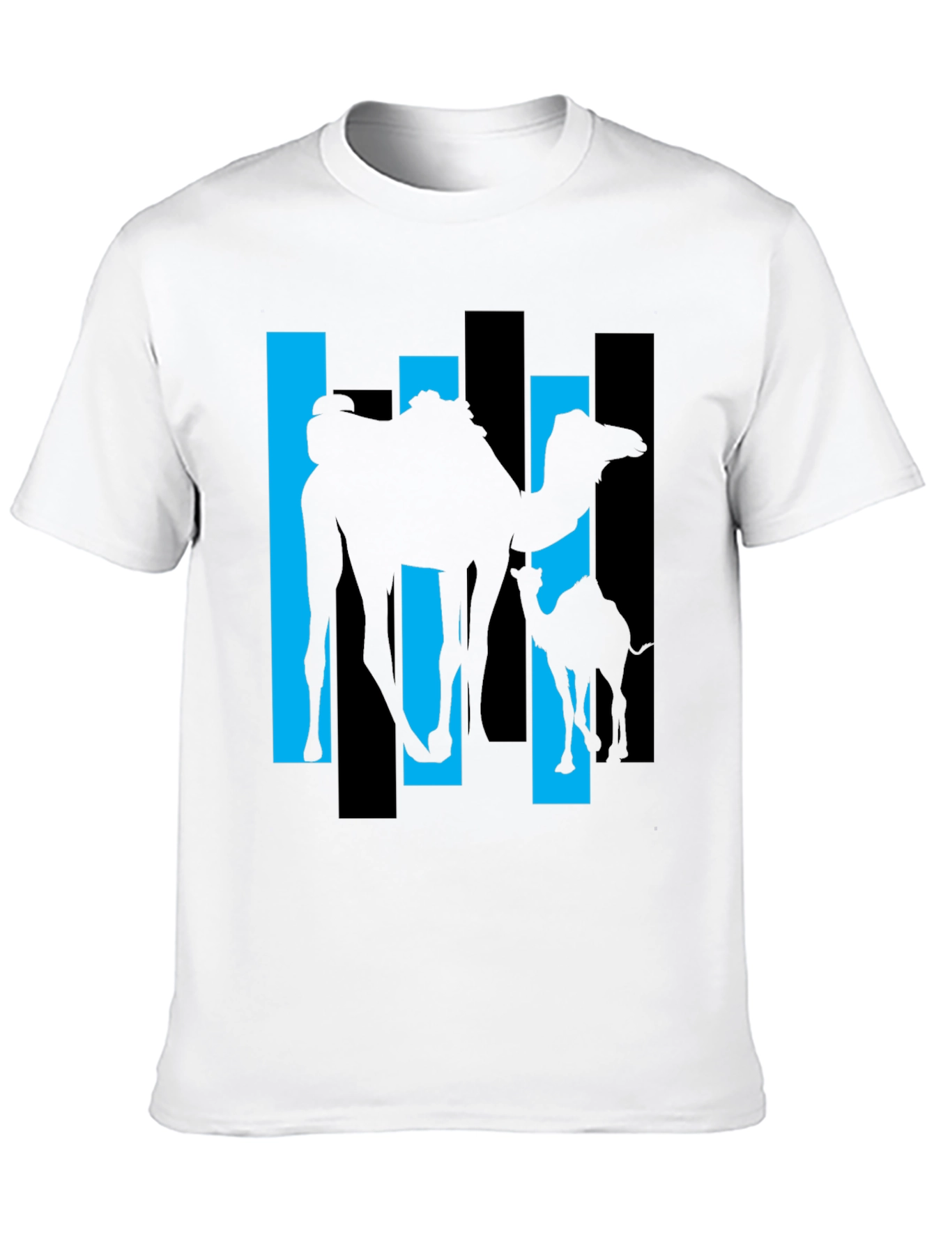 Black Camel Silhouette Graphic Tee view 10