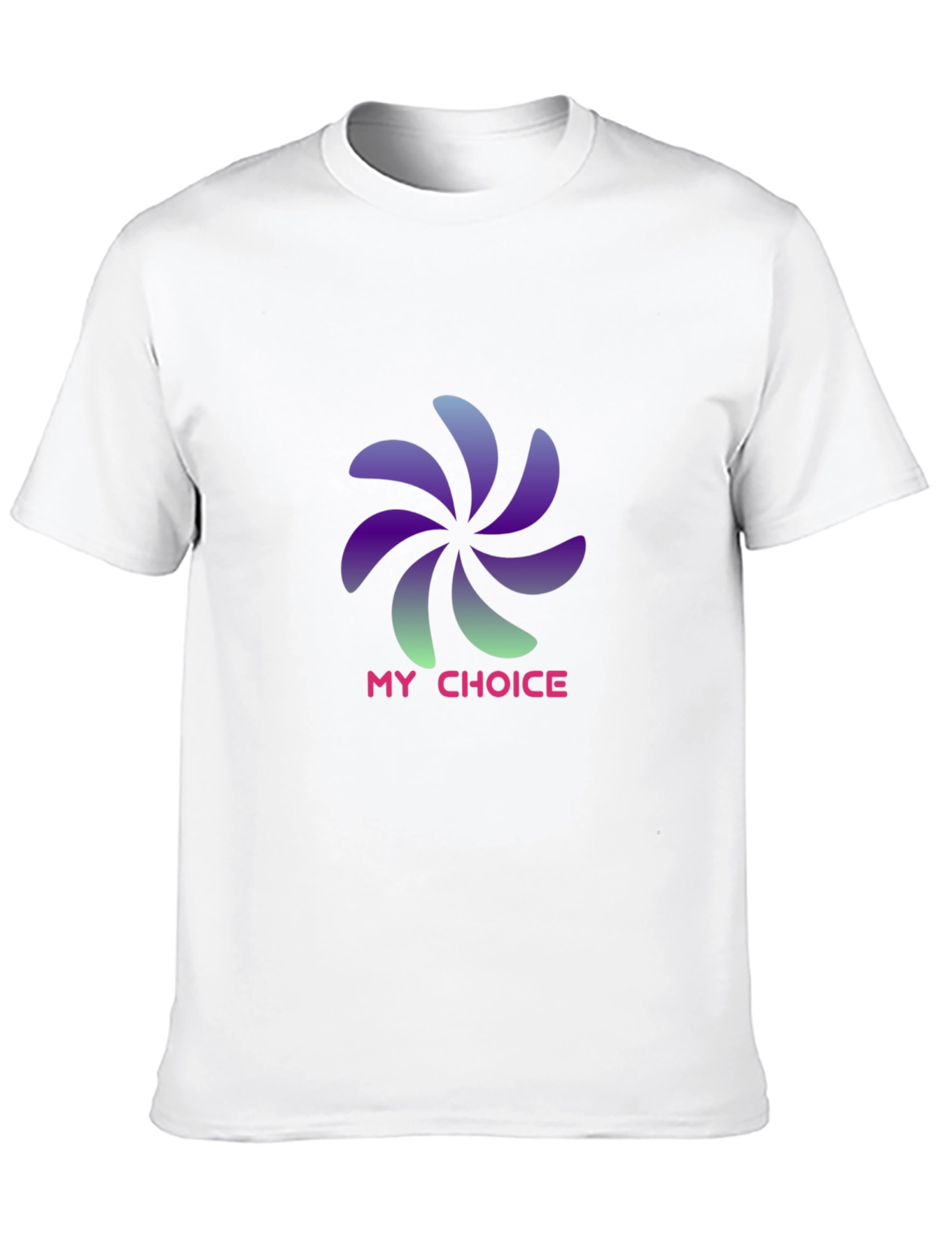 Black My Choice Graphic T-Shirt - Stylish Black Tee view 10