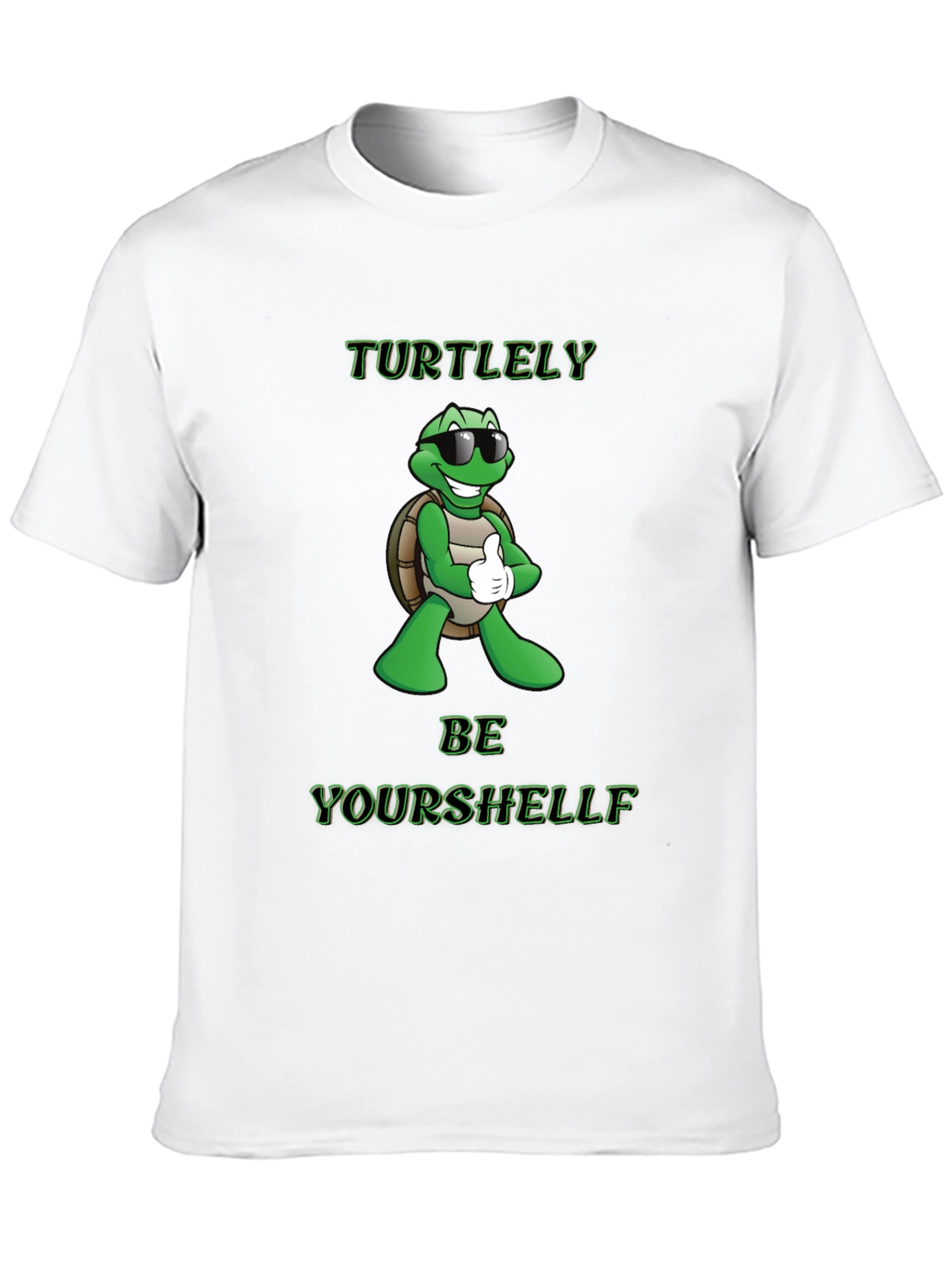 Black Turtley Be Yourshelff T-Shirt view 10