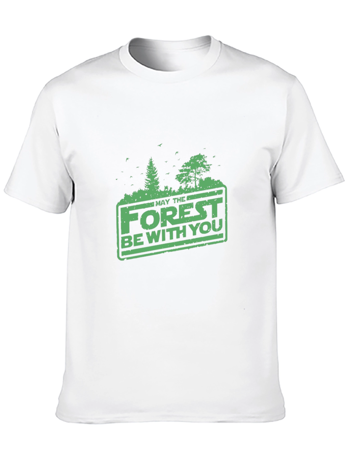 Black Forest Be With You Graphic Tee - Black view 10