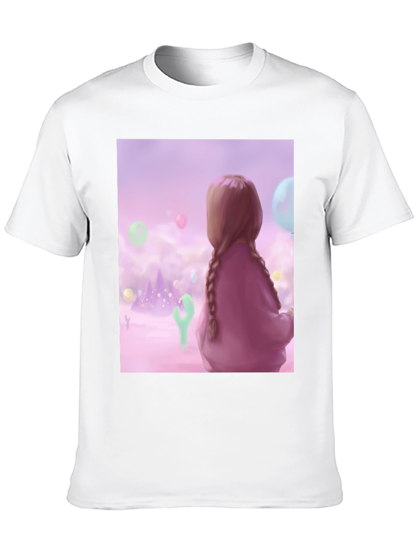 Black Pastel Dreams T-Shirt - Unique Graphic Tee view 10