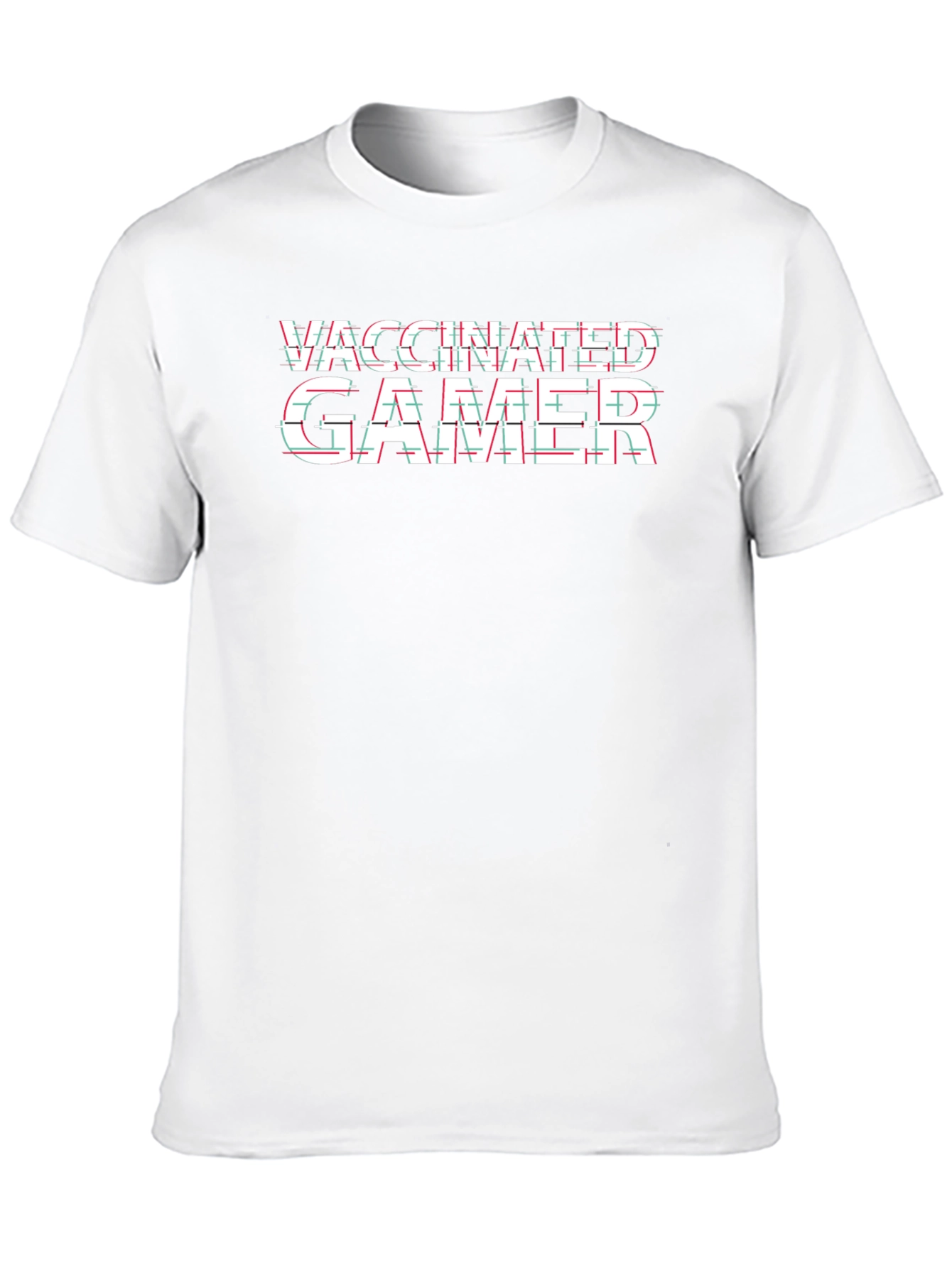 Vaccinated Gamer T-Shirt - Cool Graphic Tee - 10