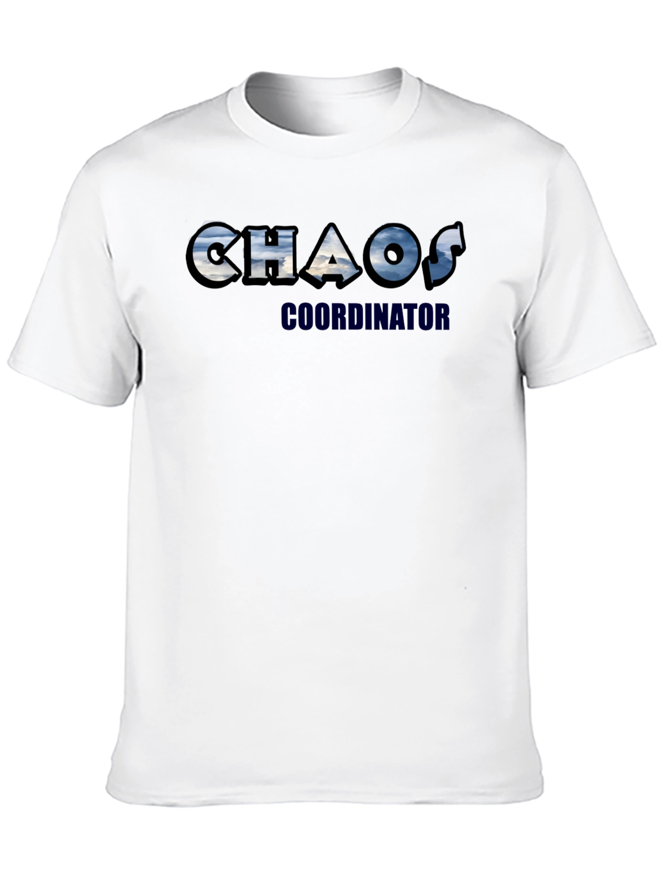 Black Chaos Coordinator T-Shirt Funny Job Tee view 10
